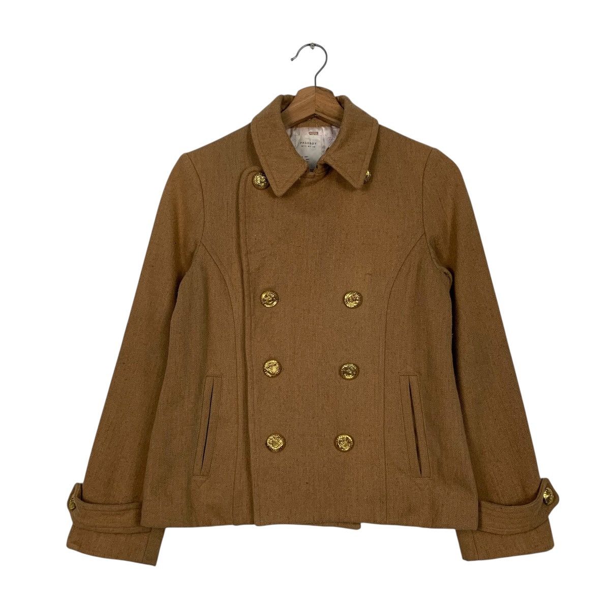 Japanese Brand Pageboy Double Breasted Jacket
