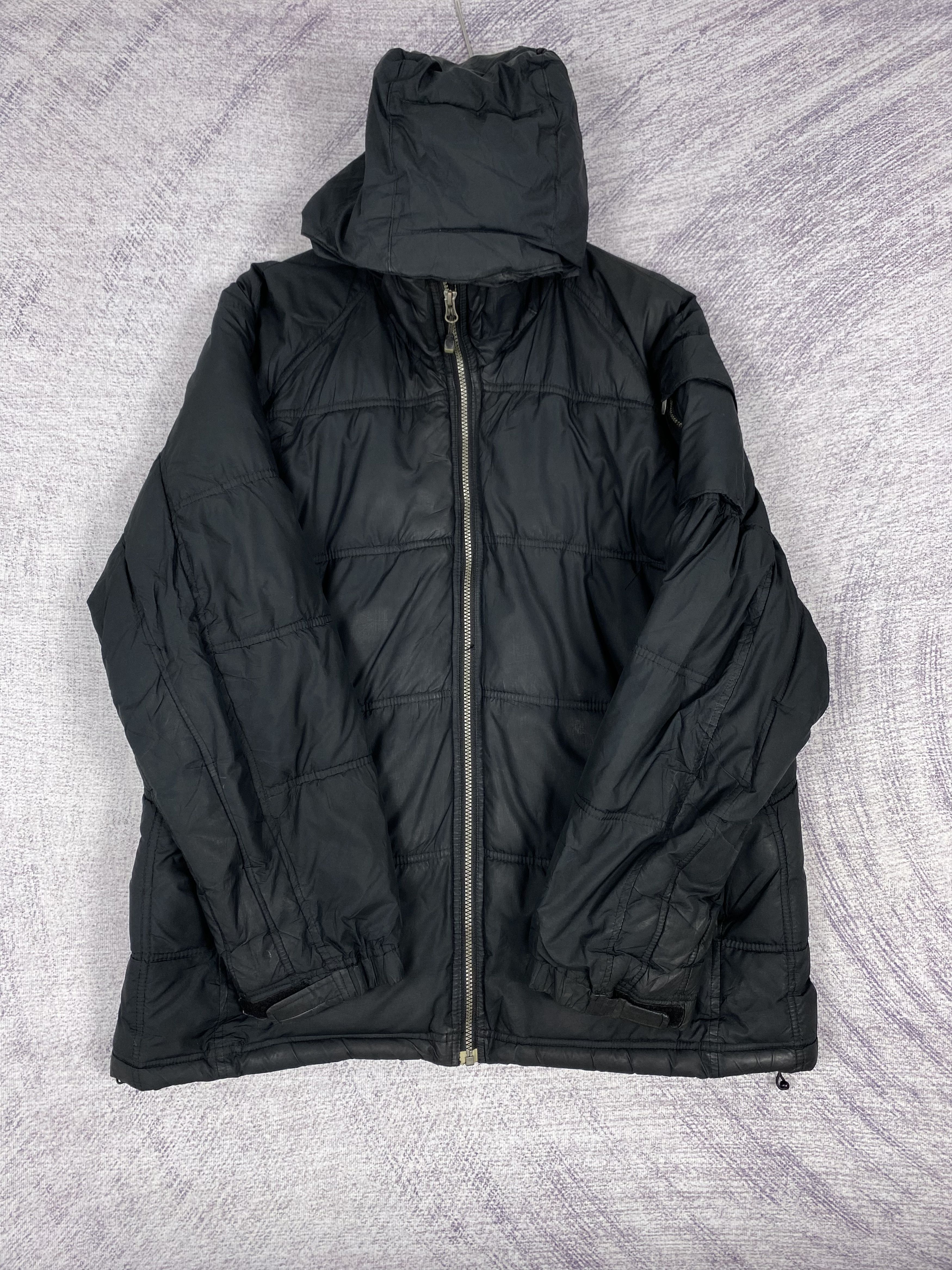 Japanese Brand Vintage Villand Hoodie Zip Up Puffer Down Jacket Size US L / EU 52-54 / 3 - 4 Thumbnail