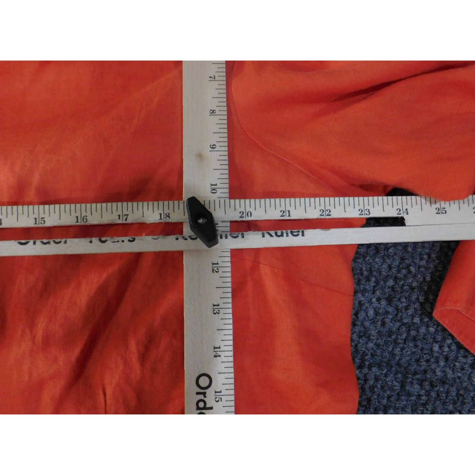 Coldwater Creek Coldwater Creek Shirt Womens 2XL Orange 100% Ramie Button Front 3/4 Sleeve Top Size XXL / US 16-18 / IT 52-54 - 7 Thumbnail