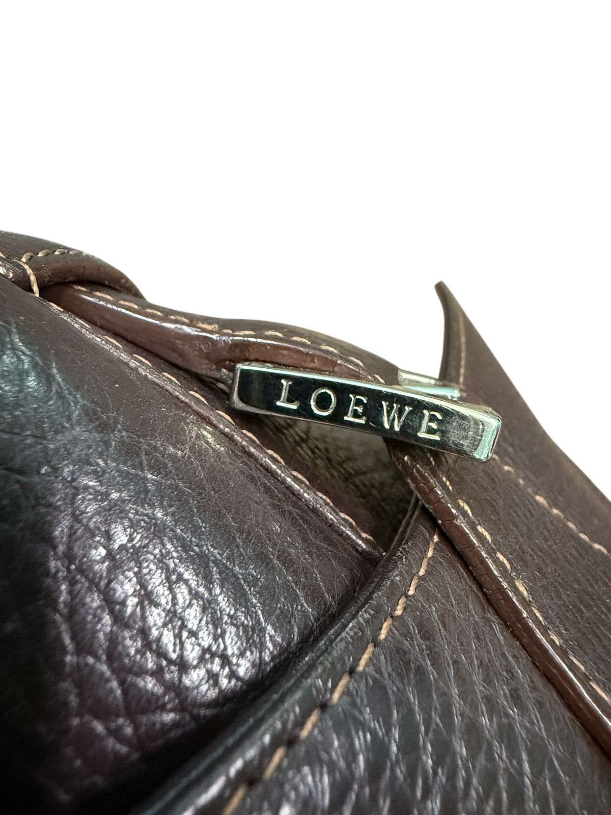 Loewe AUTHENTIC LOEWE LEATHER CROSSBODY BAG Size ONE SIZE - 12 Thumbnail