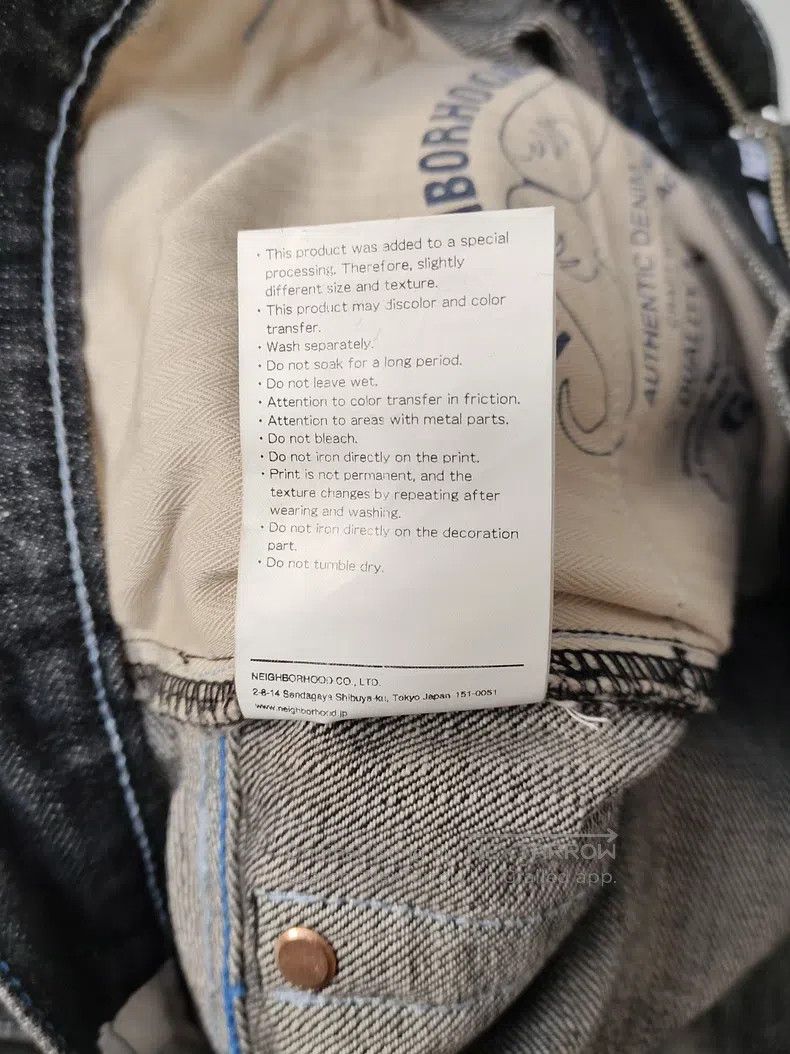 Neighborhood Neighborhood size S Denim Pants Size US 27 - 8 Thumbnail