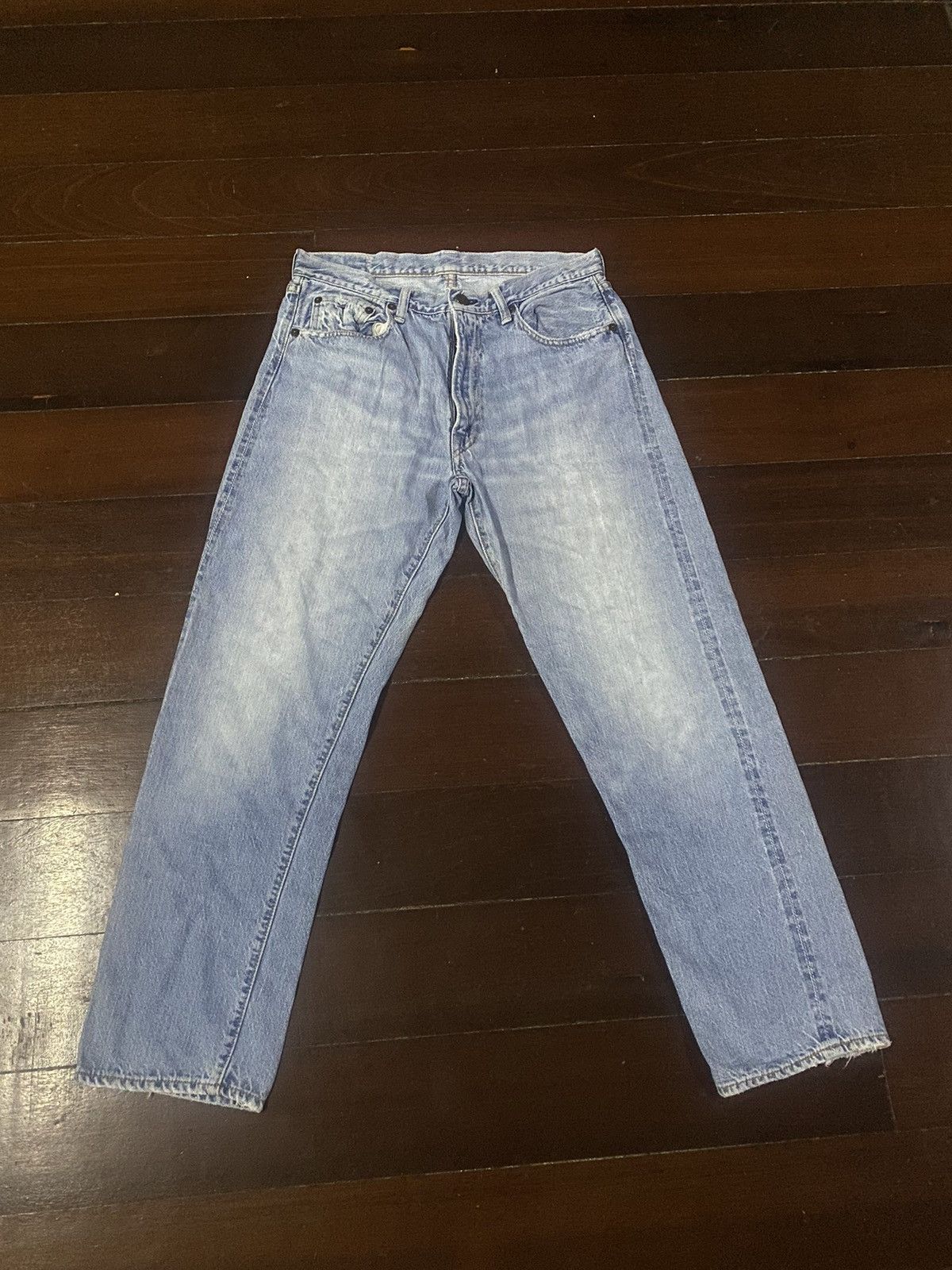 Warehouse Warehouse Selvedge Jeans faded B-1 Size US 32 / EU 48 - 9 Thumbnail