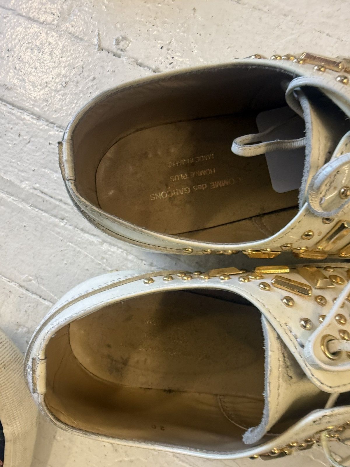 Comme des Garcons Homme Plus Comme des Garçons Homme Plus SS07 Studded Derbies Size US 9 / EU 42 - 6 Thumbnail