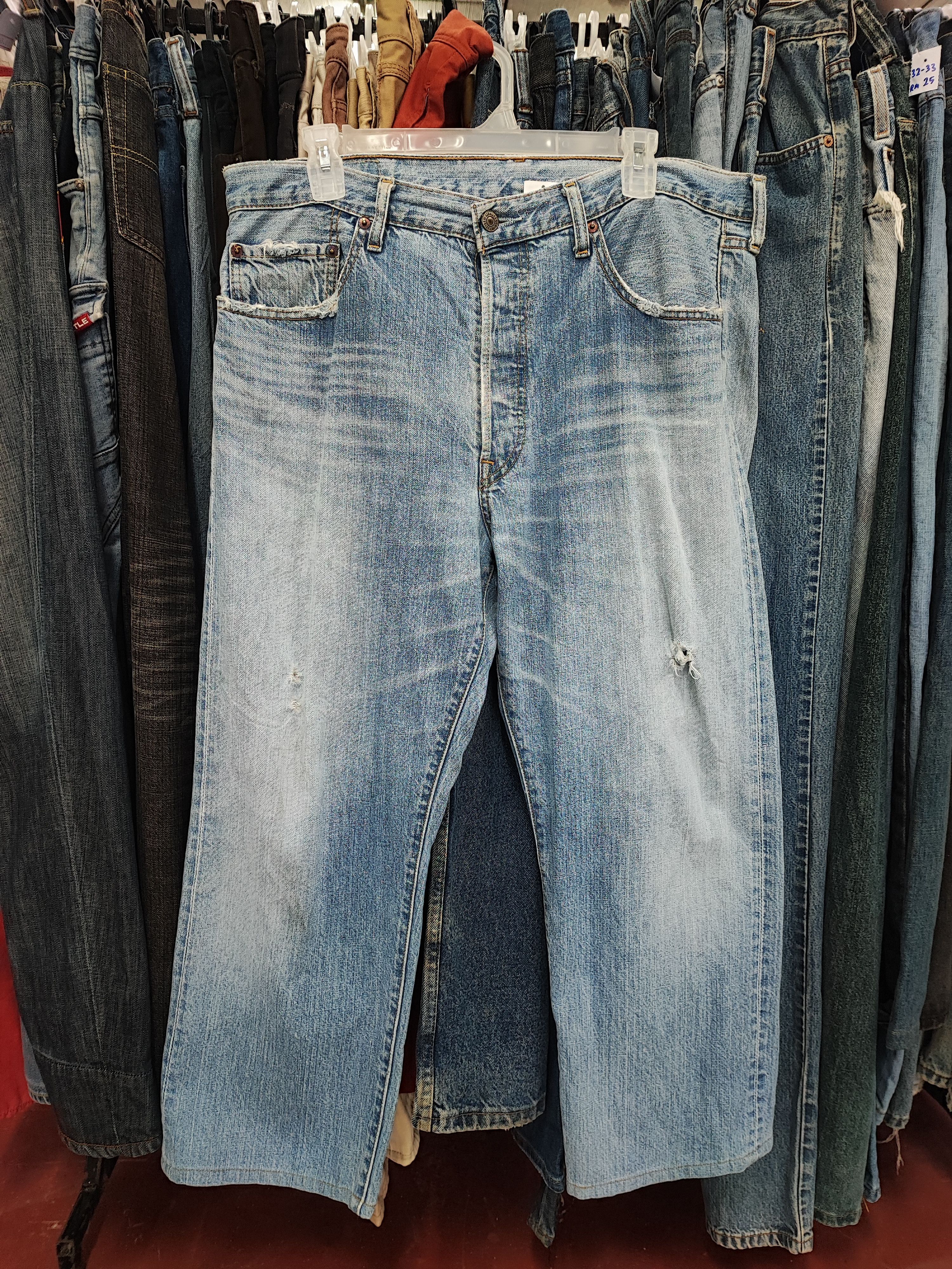 Levi's × Vintage Levis 501 Jeans Size US 36 / EU 52 - 2 Thumbnail