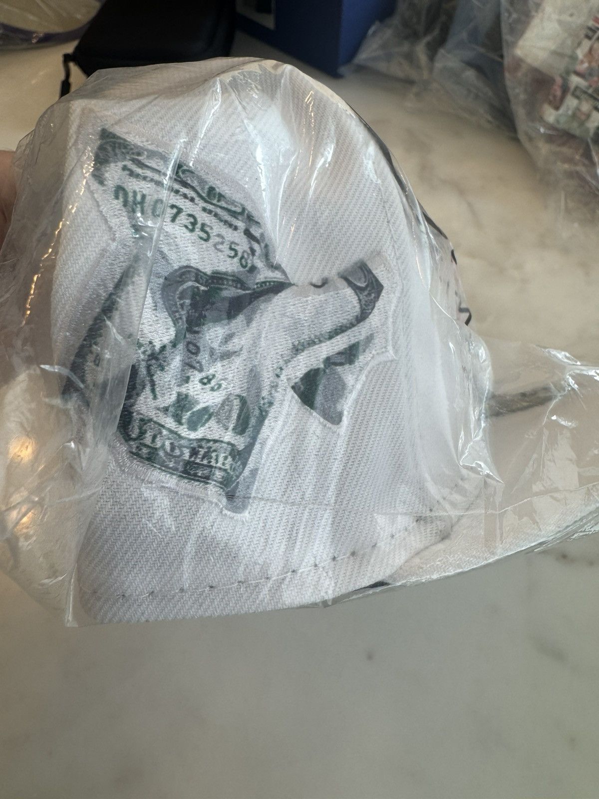 MLB × New Era × Supreme Supreme New Era Money Box Logo Fitted Cap 7 1/2 Size ONE SIZE - 5 Thumbnail