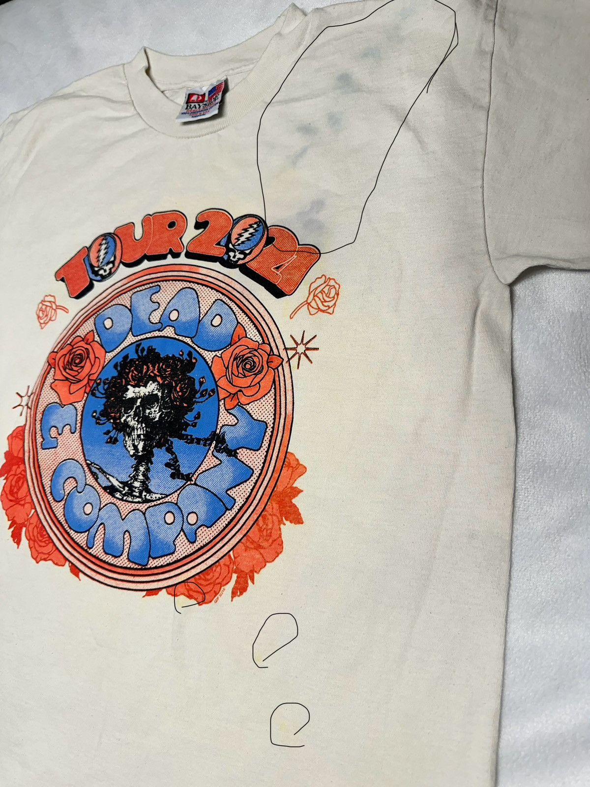 Grateful Dead 2021 Dead & Company Tour T-Shirt w/Bertha design-Medium Size US M / EU 48-50 / 2 - 3 Thumbnail