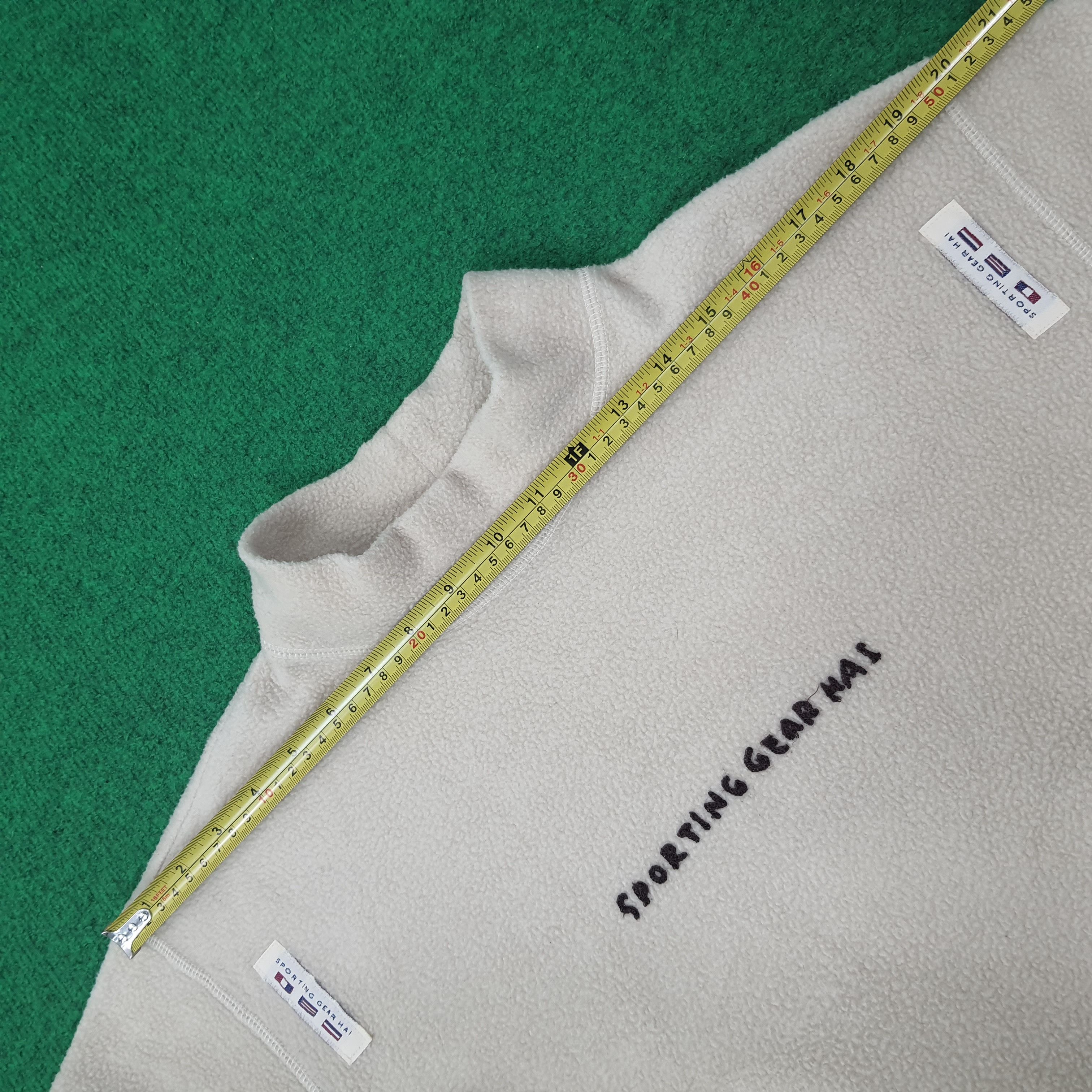 Hai Sporting Gear Hai Sporting Gear by Issey Miyake Fleece Sweatshirt C263N22 Size US M / EU 48-50 / 2 - 10 Thumbnail