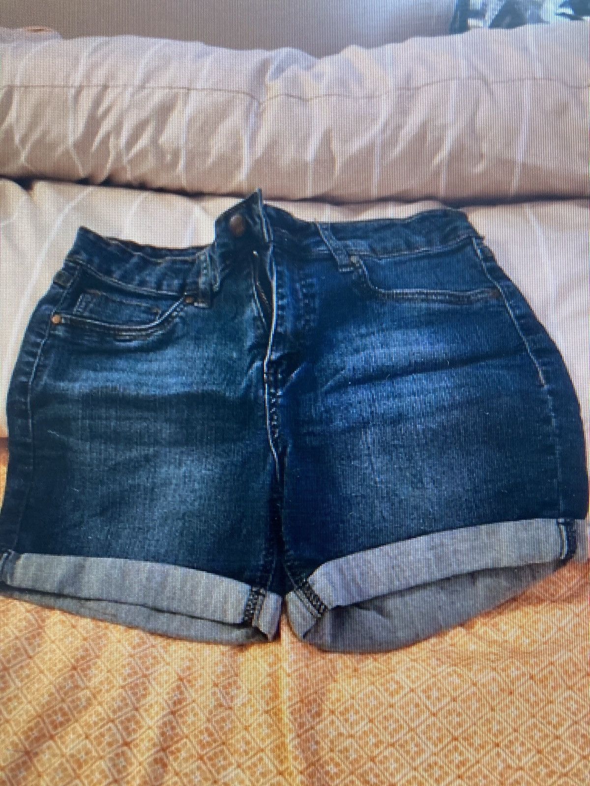 Zara Women denim shorts Size 24" / US 00 / IT 34 - 1 Preview