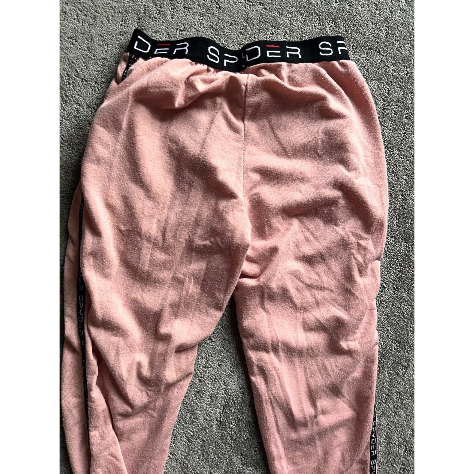 Spyder Spyder Track Pants Women S Pink Spellout Waistband Activewear Athleisure | Pants | Regular | Pink | Spyder | 90s/Modern? Size 28" / US 6 / IT 42 - 4 Thumbnail