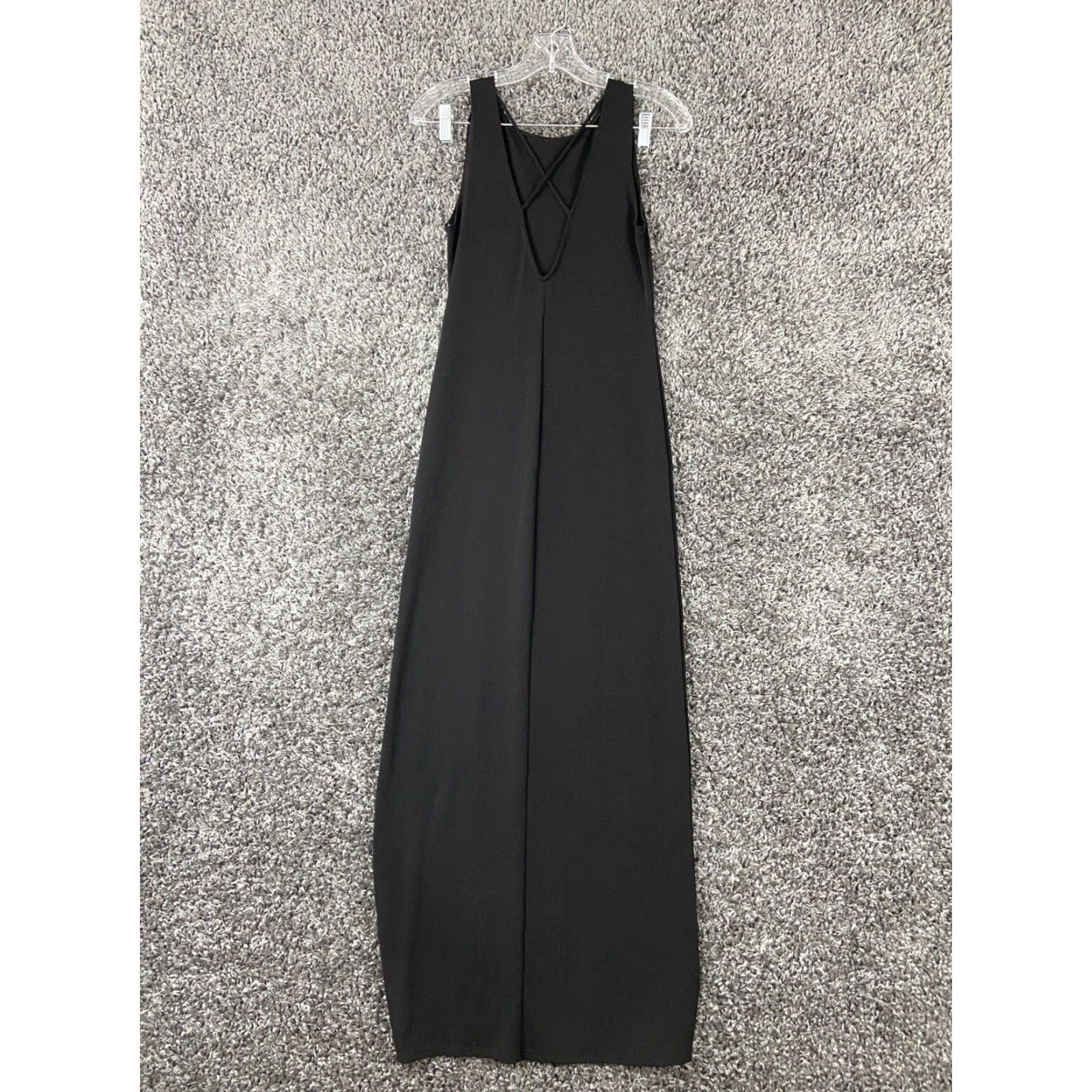 Forever 21 VINTAGE Forever 21 Women's Maxi Dress Sleeveless Long Black M Dress Size M / US 6-8 / IT 42-44 - 6 Thumbnail