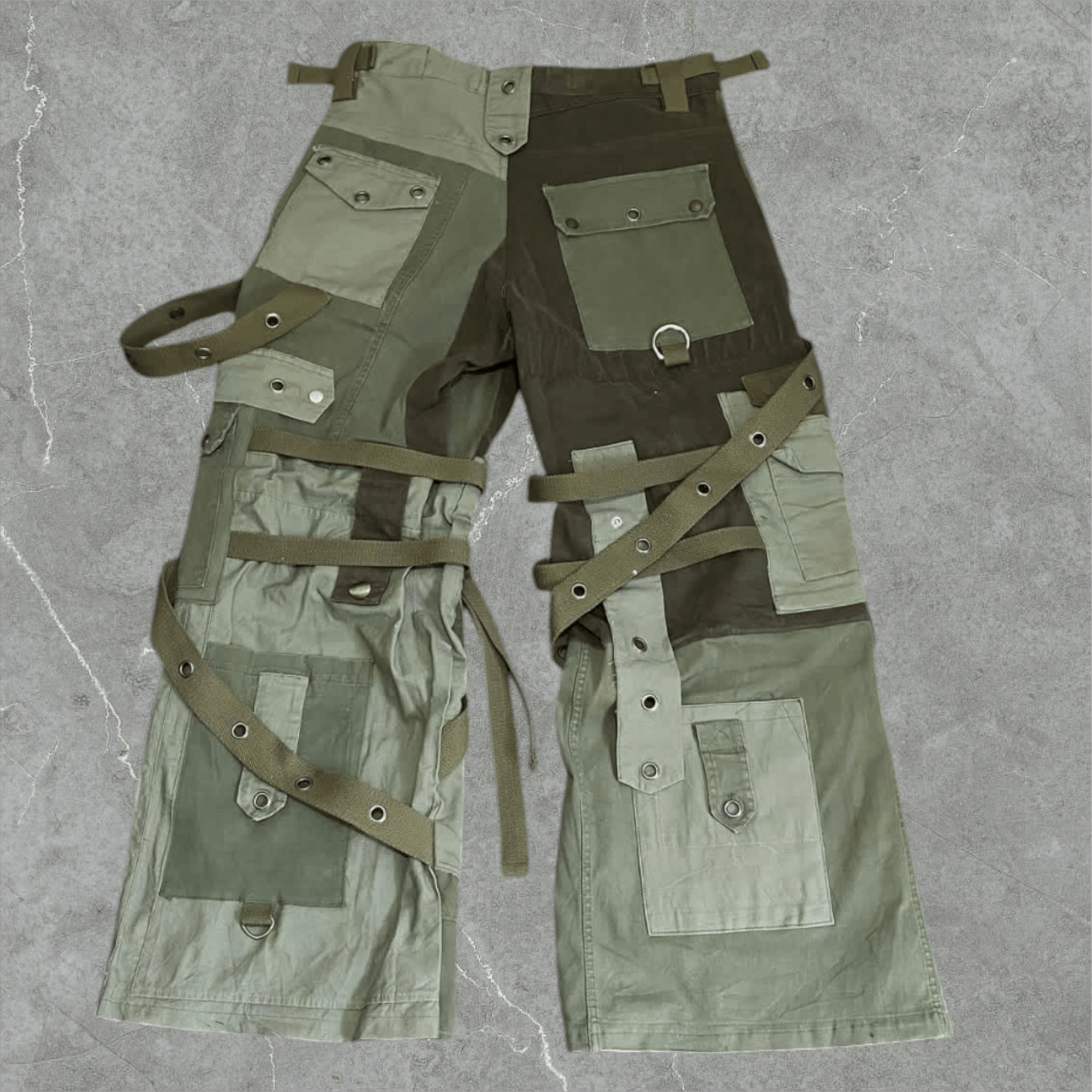 Other 1of1 upcycle Military canvas pants Size 29" - 2 Thumbnail