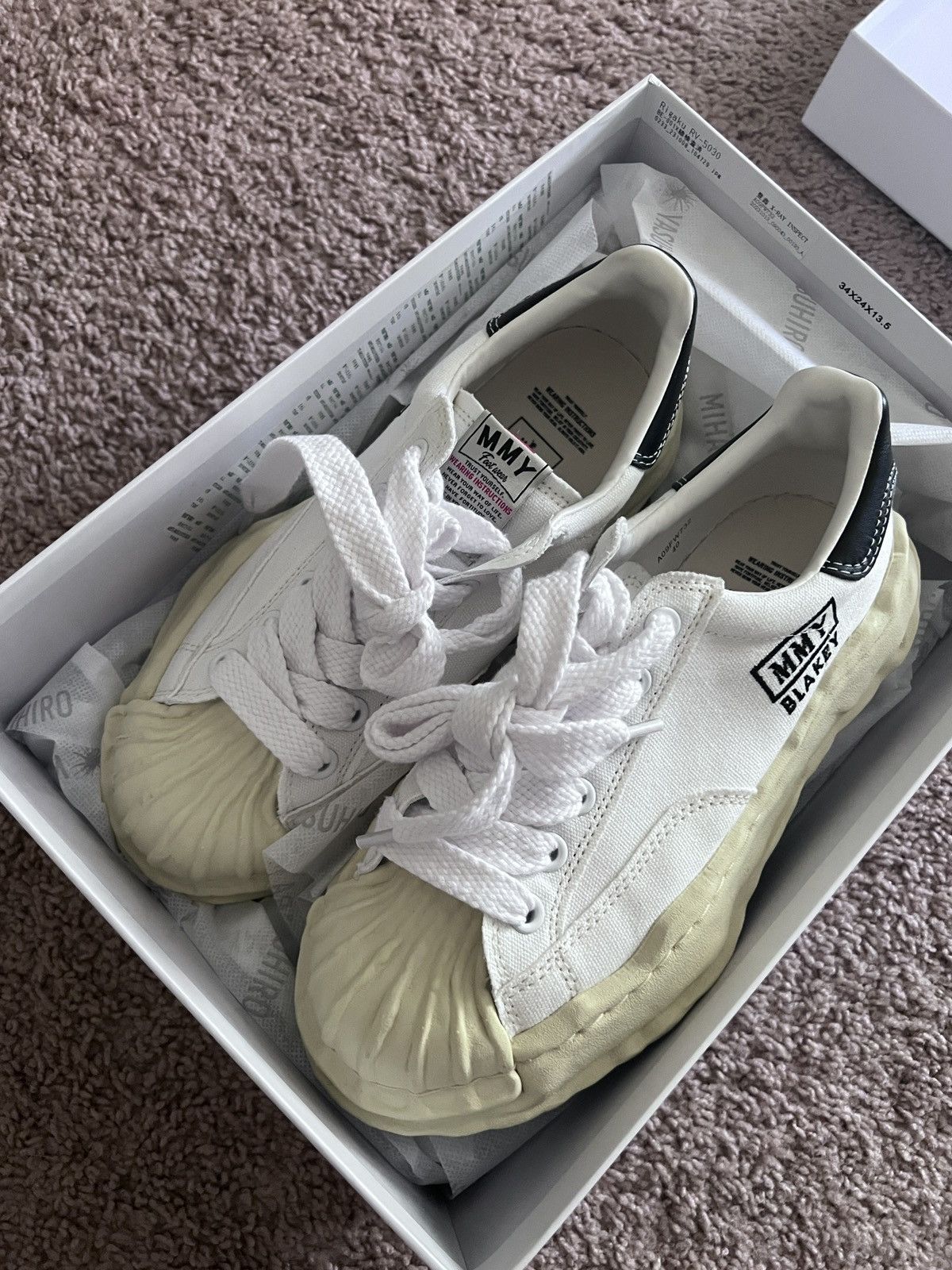 Maison MIHARA YASUHIRO Maison Miharayasuhiro Blakey neakers Size US 8 / EU 41 - 1 Thumbnail
