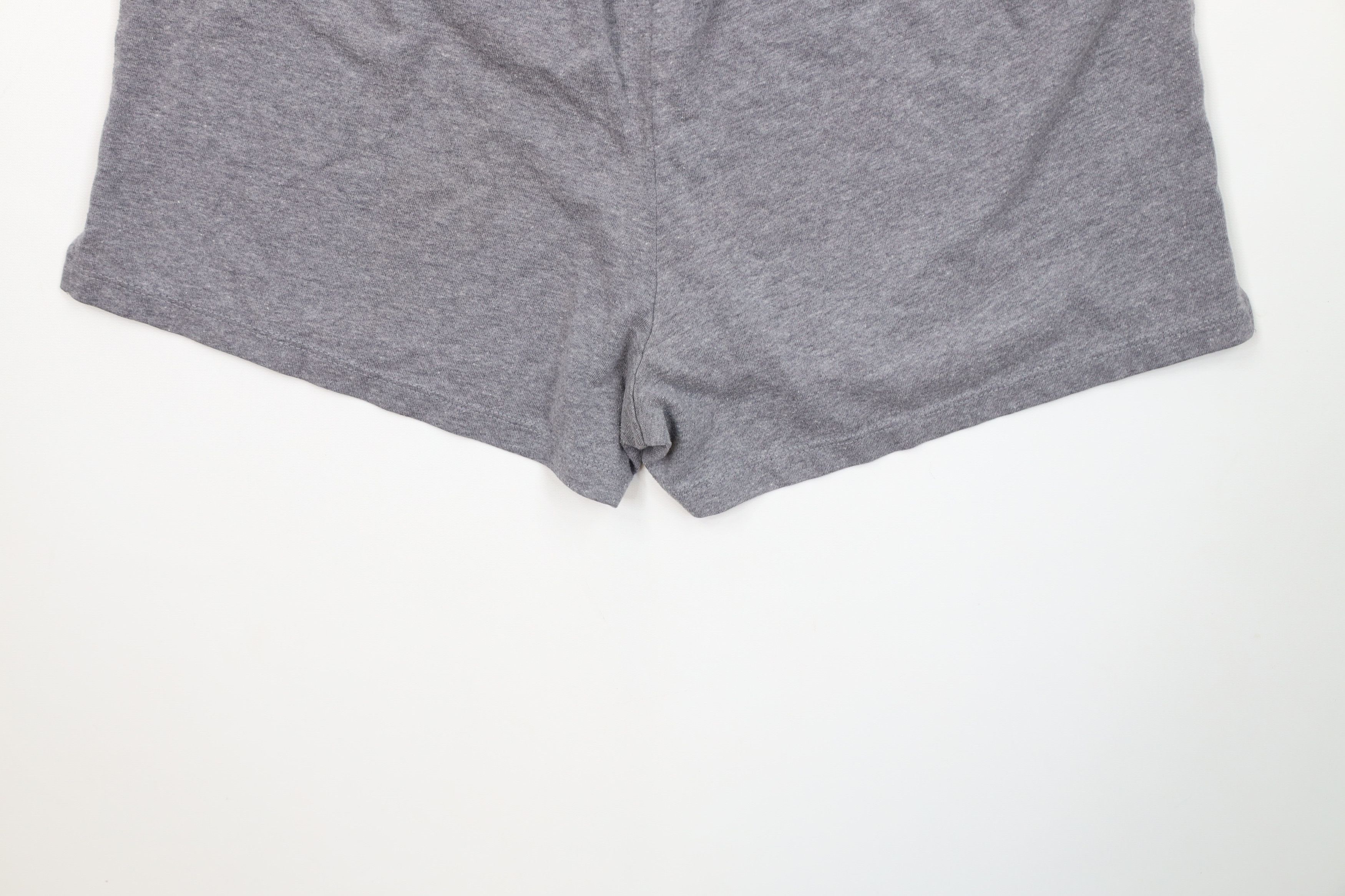 Vintage Vintage 90s Y2K Streetwear Hot Booty Shorts Heather Gray Size 28" / US 6 / IT 42 - 9 Thumbnail