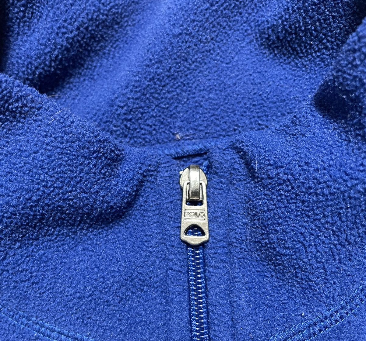 Polo Ralph Lauren × Ralph Lauren × Vintage Vintage Fleece Jacket Polo Sport Ralph Lauren 1/3 Zip Y2K Size US L / EU 52-54 / 3 - 7 Thumbnail