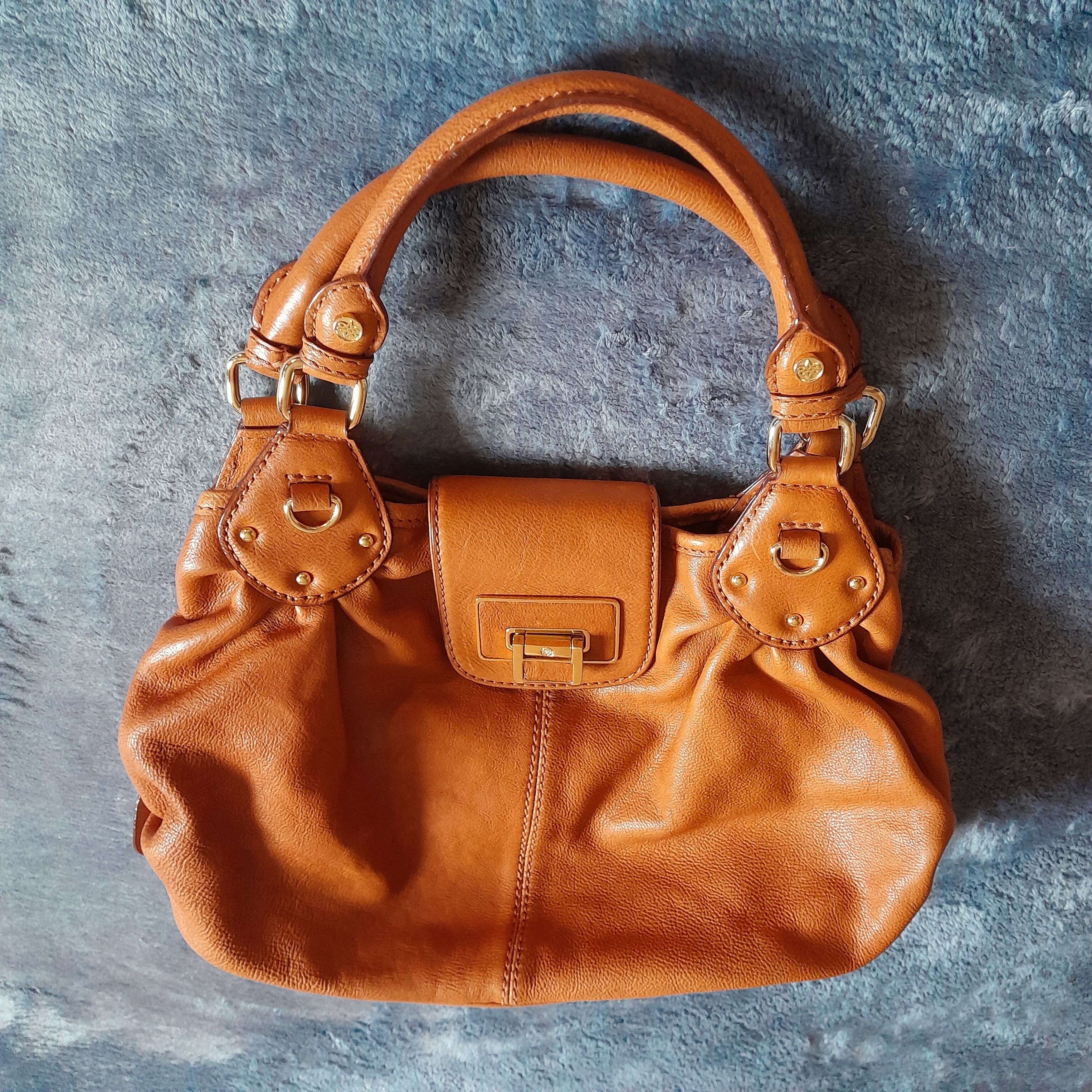 Other Antonio Melani Tan Leather Satchel Handbag Size ONE SIZE - 1 Thumbnail