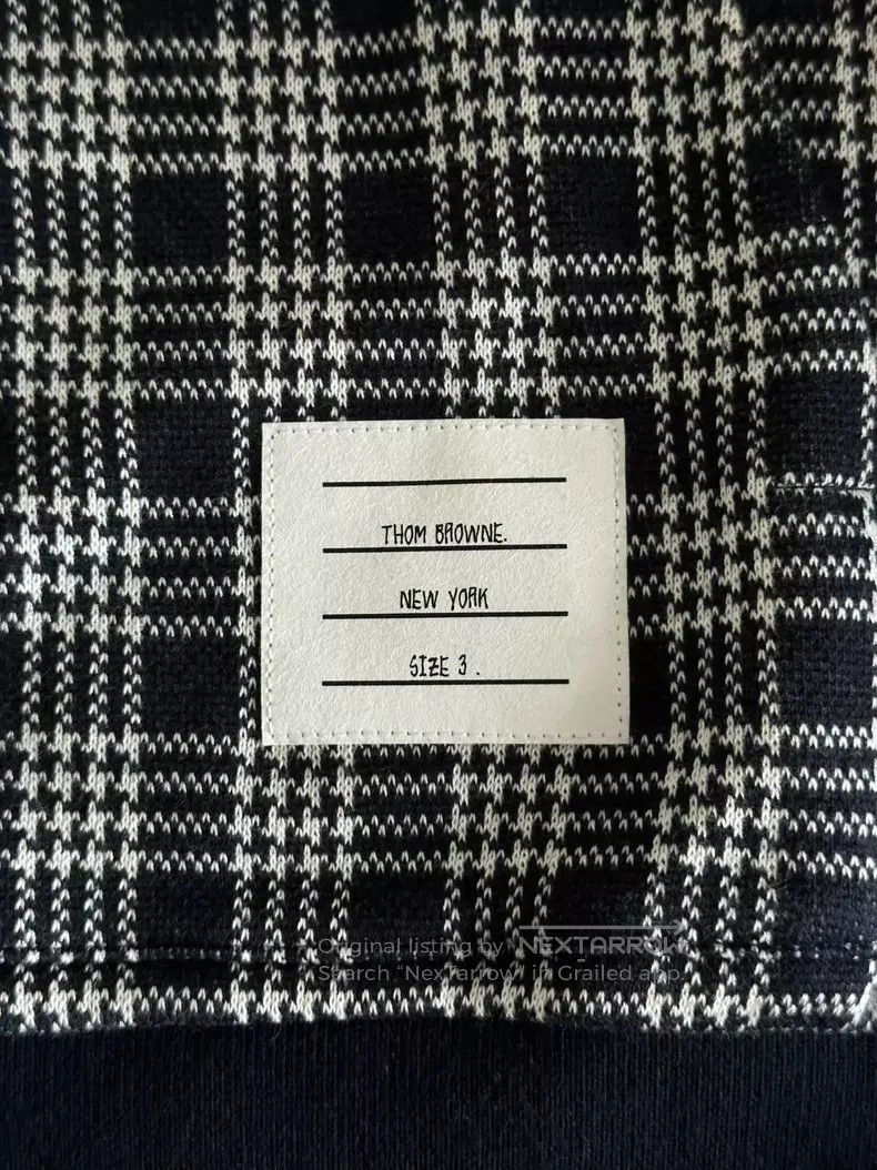 Thom Browne Thom Browne Plaid Zip-up Hoodie Size US L / EU 52-54 / 3 - 3 Thumbnail