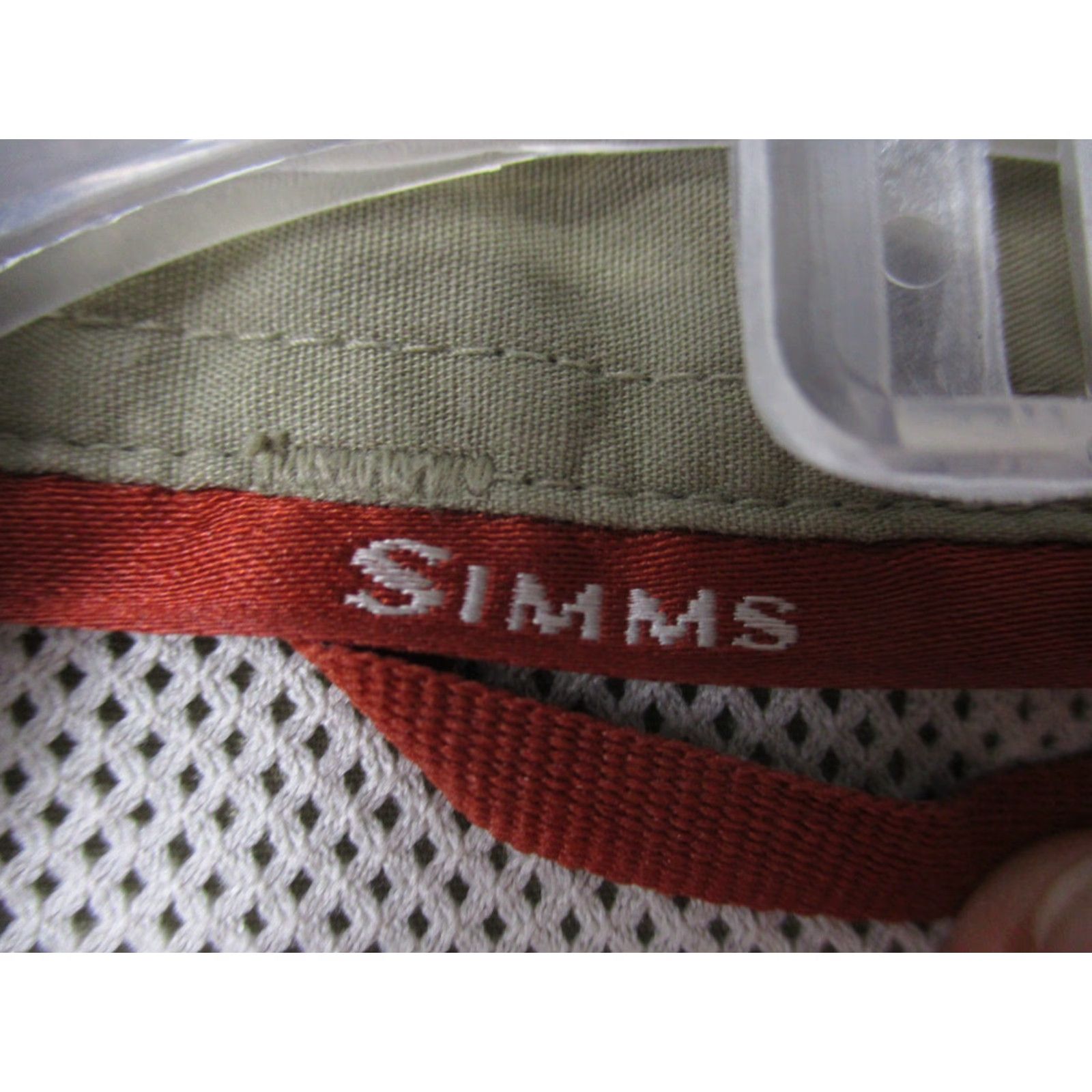 Vintage Simms Shirt Mens Large Brown Outdoors Lightweight Pockets Vented Size US L / EU 52-54 / 3 - 7 Thumbnail