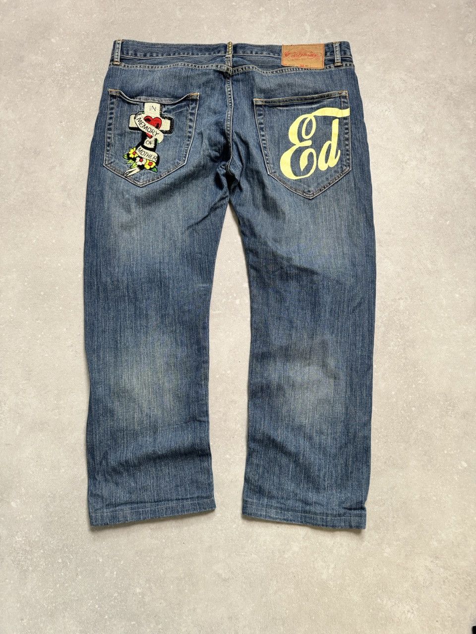 Ed Hardy Ed Hardy Baggy Jeans XL Vintage streetwear y2k Size US 40 / EU 56 - 1 Thumbnail