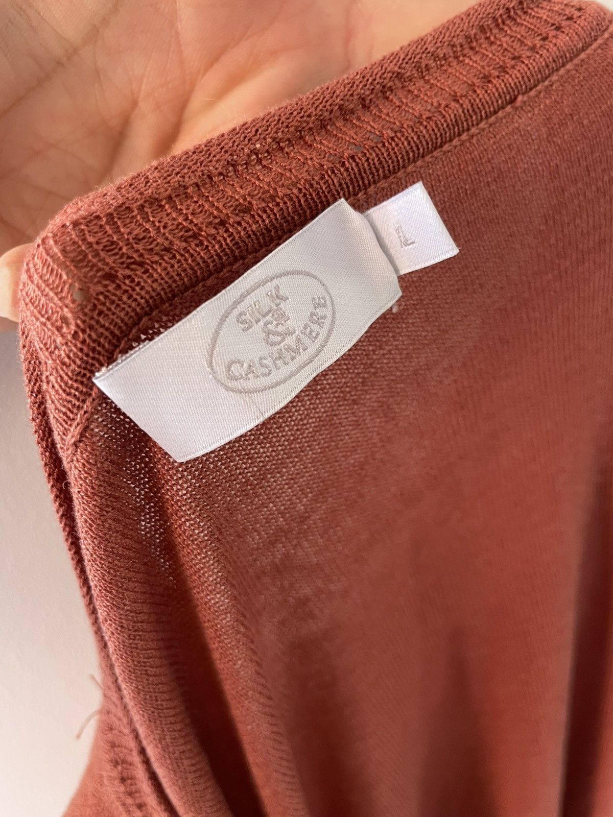 SikSilk Silk and cashmere cardigan Size L / US 10 / IT 46 - 16 Thumbnail