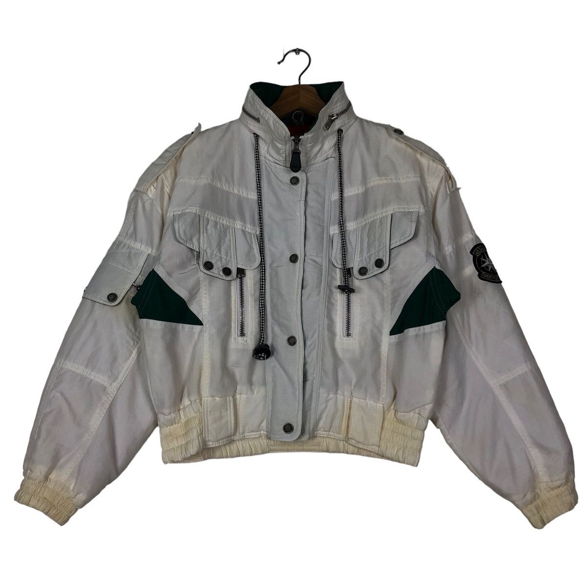 Japanese Brand 🔥Vintage Bomber Jacket Ski Wear Ellesse By Goldwin Japan Size US M / EU 48-50 / 2 - 3 Thumbnail