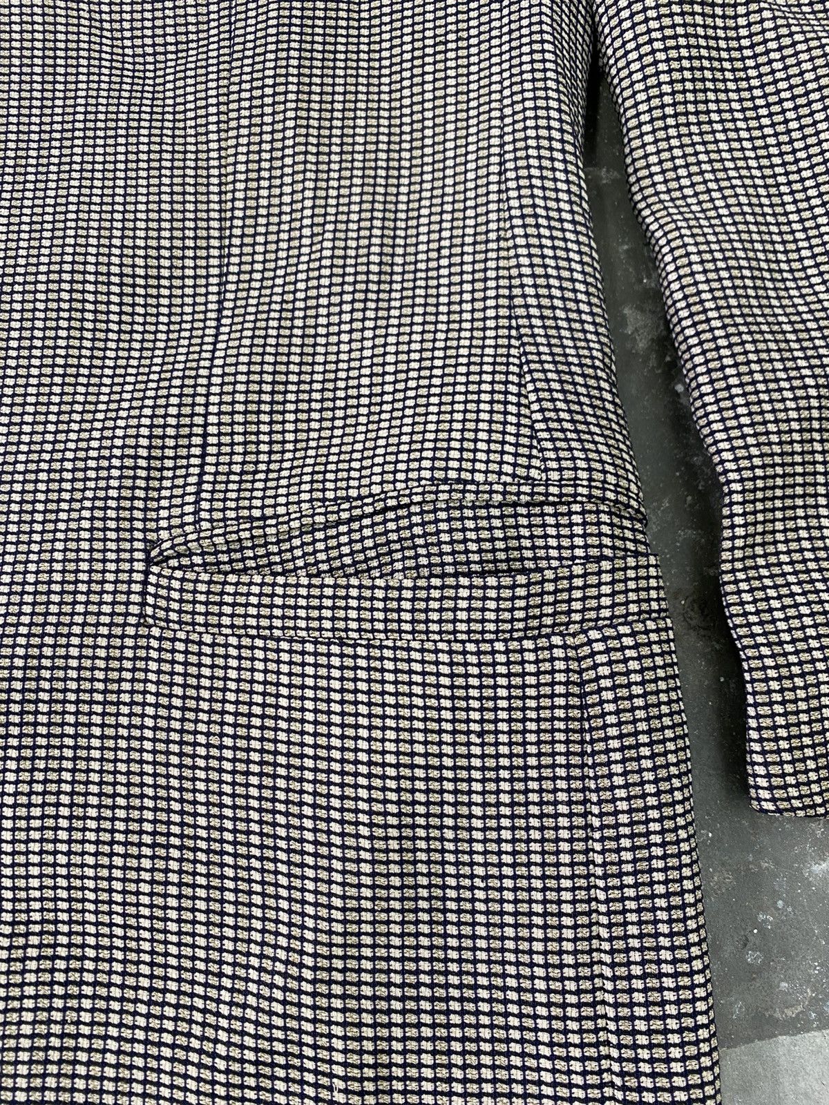 Versace Rare Vintage 90s Versace Classic V2 Checkered Blazer Size US M / EU 48-50 / 2 - 7 Thumbnail