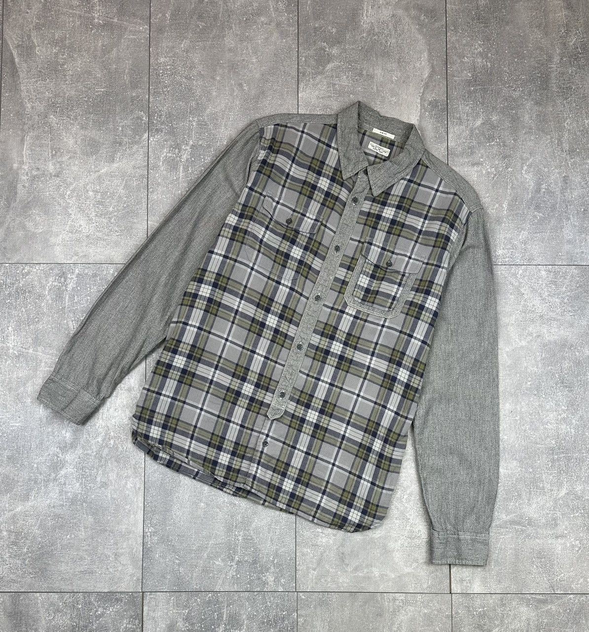 Allsaints Allsaints Japanese Flannel Shirts Button Up Size US L / EU 52-54 / 3 - 2 Thumbnail