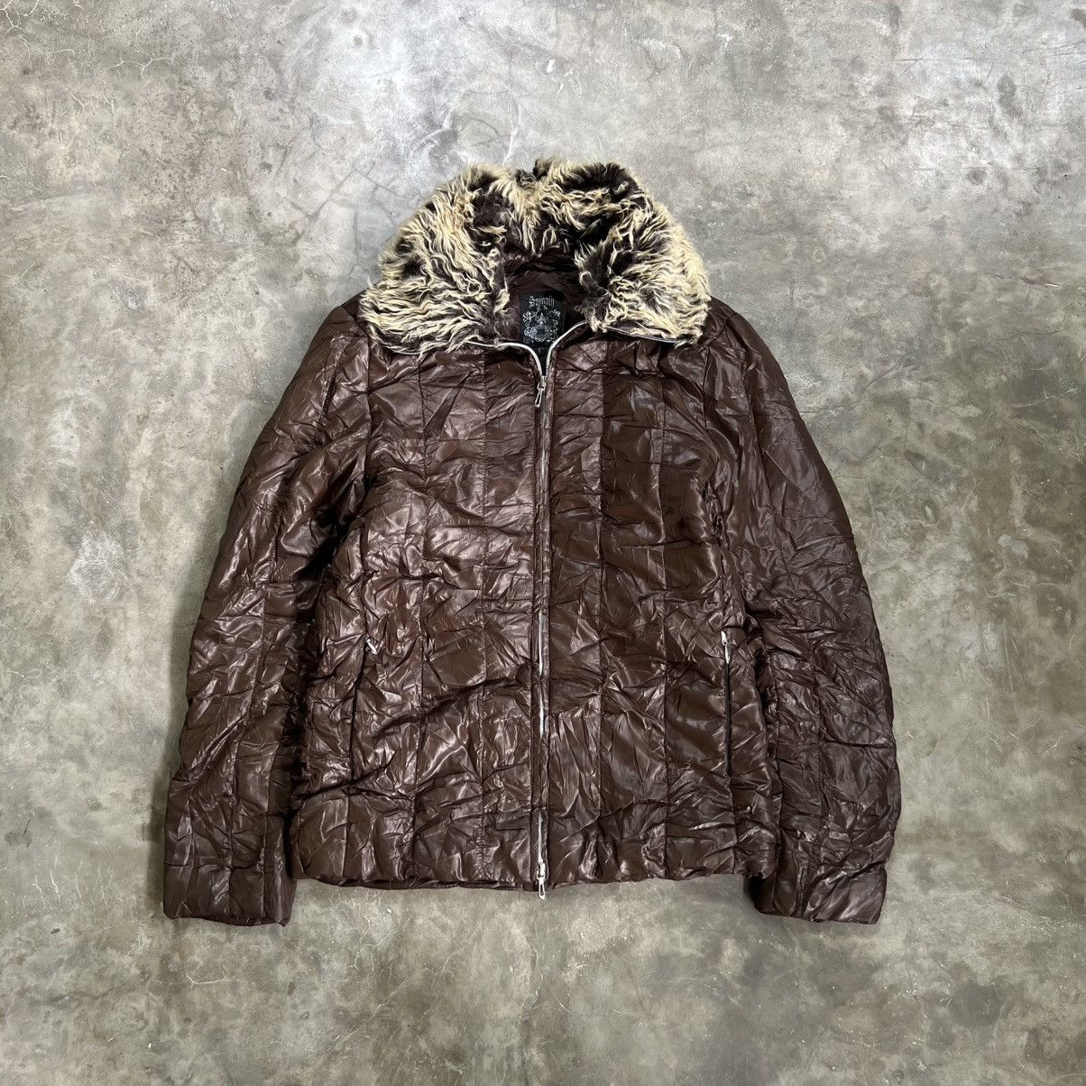 14th Addiction 2000s Spinash Vkei Style Fur Puffer Jacket Size US L / EU 52-54 / 3 - 2 Thumbnail