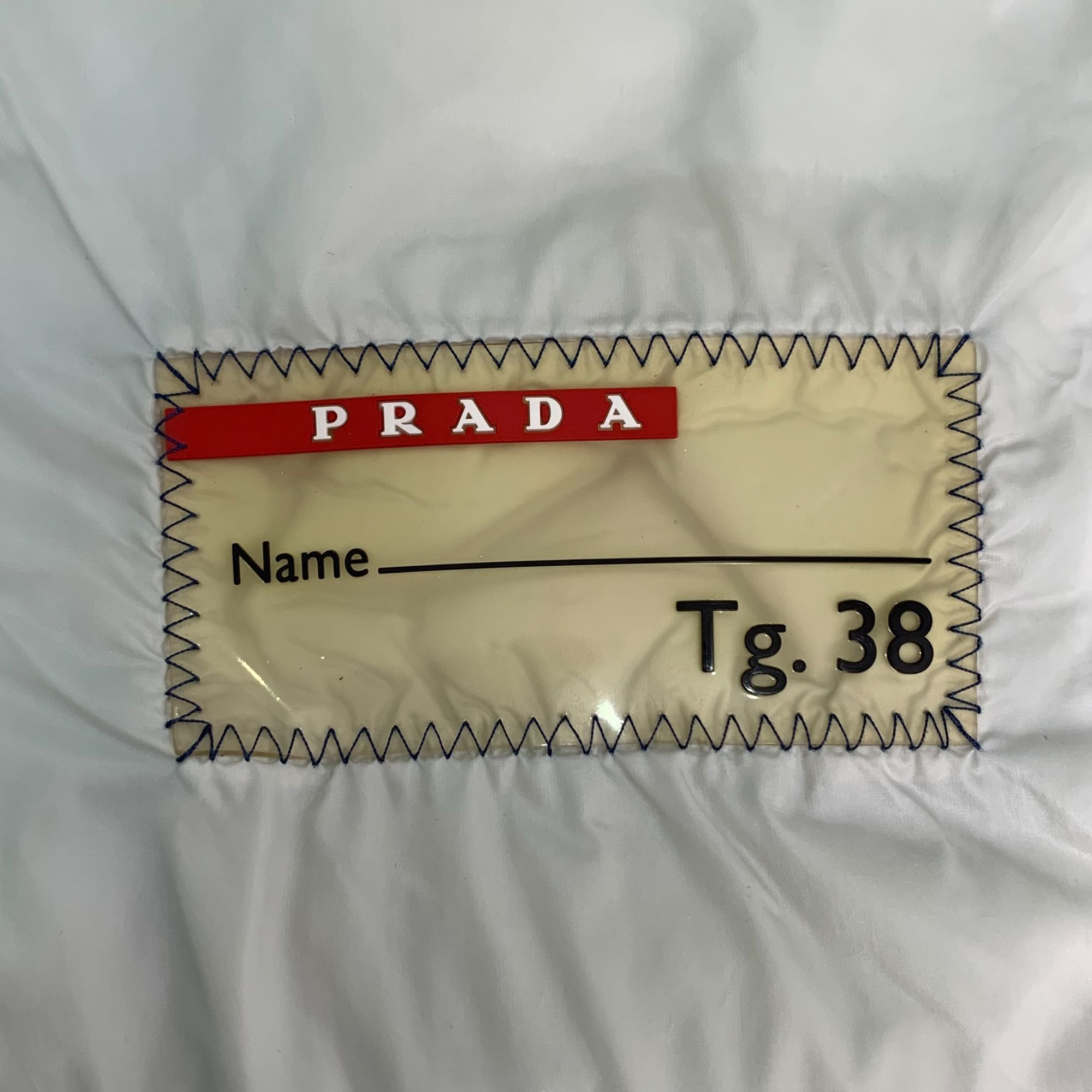 Prada Prada Womens Blue Stand-Up Collar Down Jacket Size 38 S Size XS / US 0-2 / IT 36-38 - 9 Thumbnail