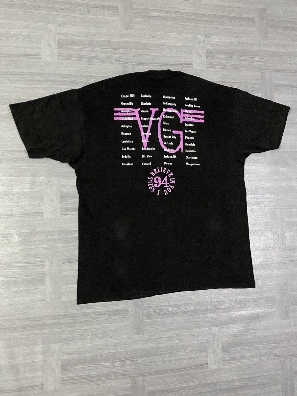 Band Tees Vintage Vince Gill "I Still Believe In You " Tour 90s Tee Size US XL / EU 56 / 4 - 12 Thumbnail