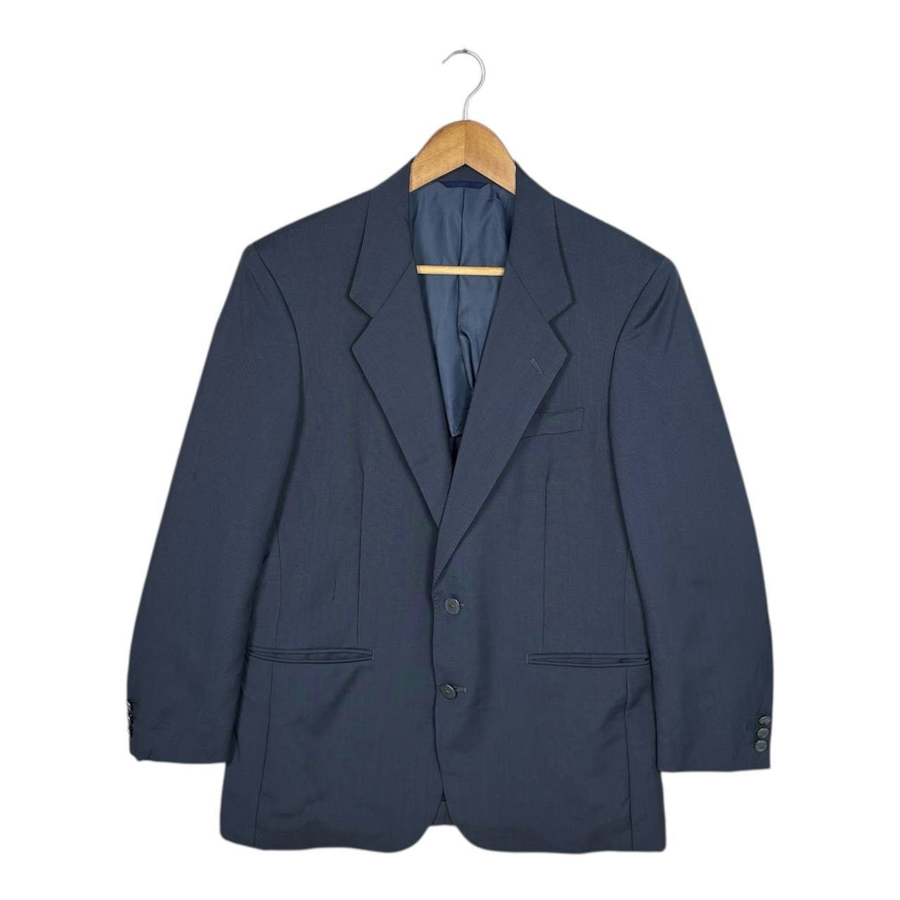 Balenciaga Balenciaga Paris Blue Navy New Wool Blazer Jacket Size 36R - 1 Thumbnail