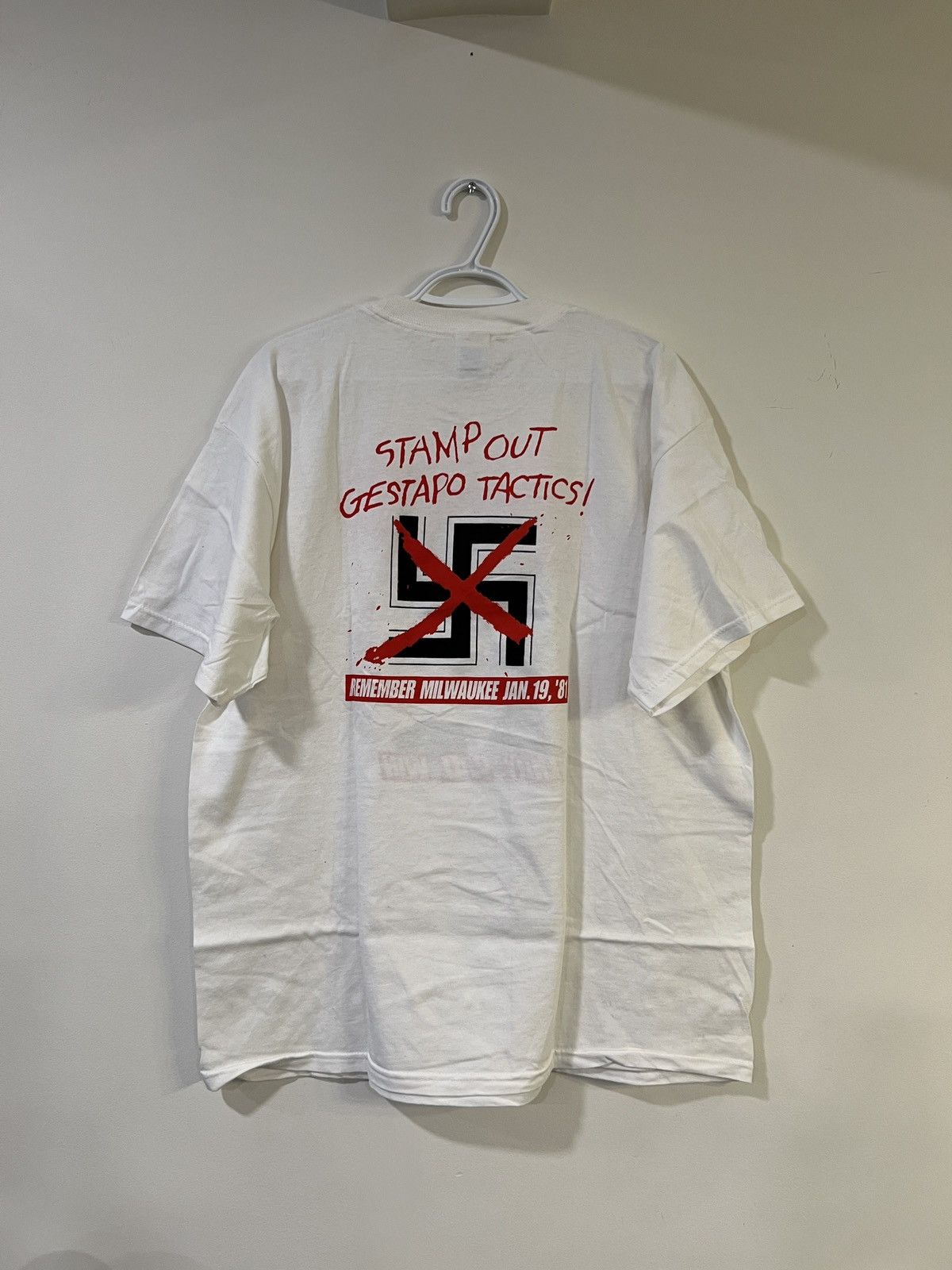 Band Tees × Vintage Vintage Plasmatics Rock Band Tee Size US XL / EU 56 / 4 - 4 Thumbnail