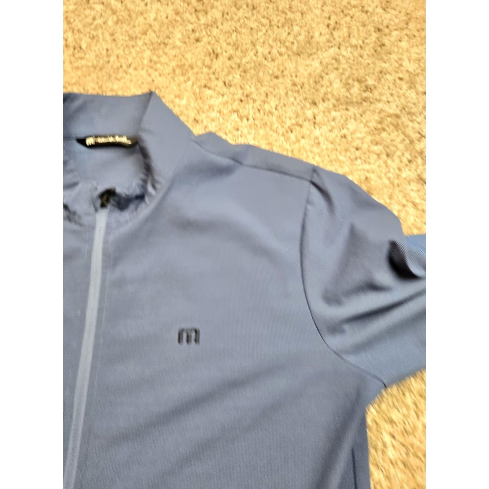 TravisMathew Travis Mathew Jacket Mens M Blue Full Zip Windbreaker Golf Stretch Size US M / EU 48-50 / 2 - 5 Thumbnail