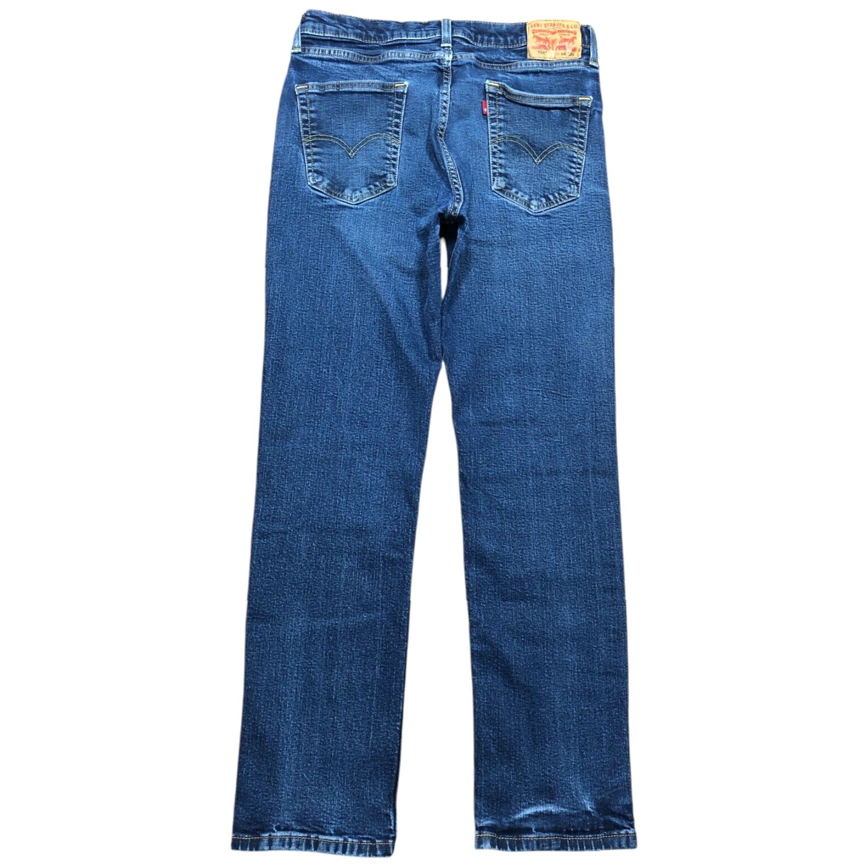 Levi's Levi's 514 Jeans Denim Blue 32x30 Regular Fit Mens Belt Loops 5-Pocket Western Cowboy USA Classic 80s 90s" Size US 32 / EU 48 - 2 Thumbnail