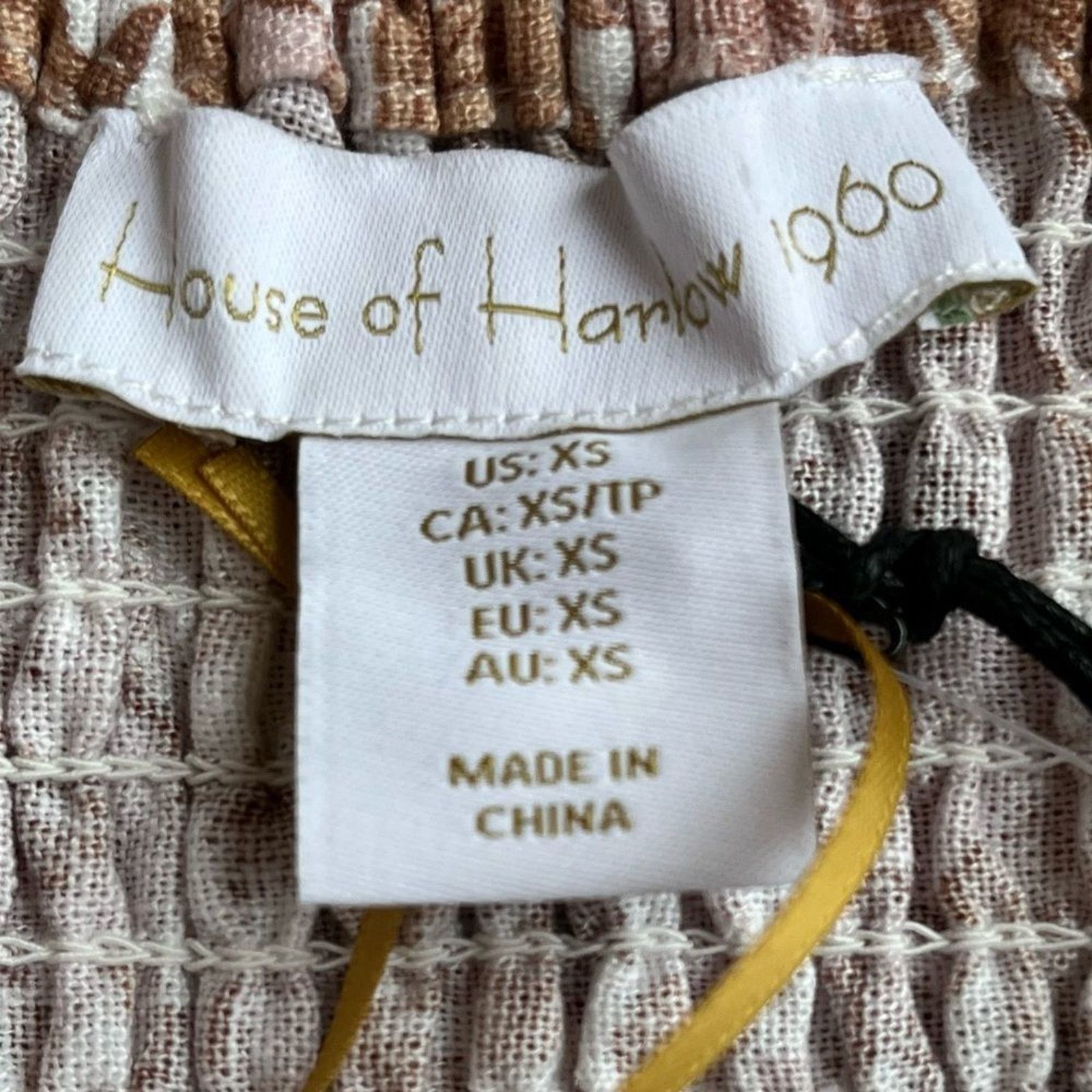 House of Harlow House of Harlow 1960 Floral Maxi Dress Bow Tie Shoulder NWT Size XS / US 0-2 / IT 36-38 - 6 Thumbnail
