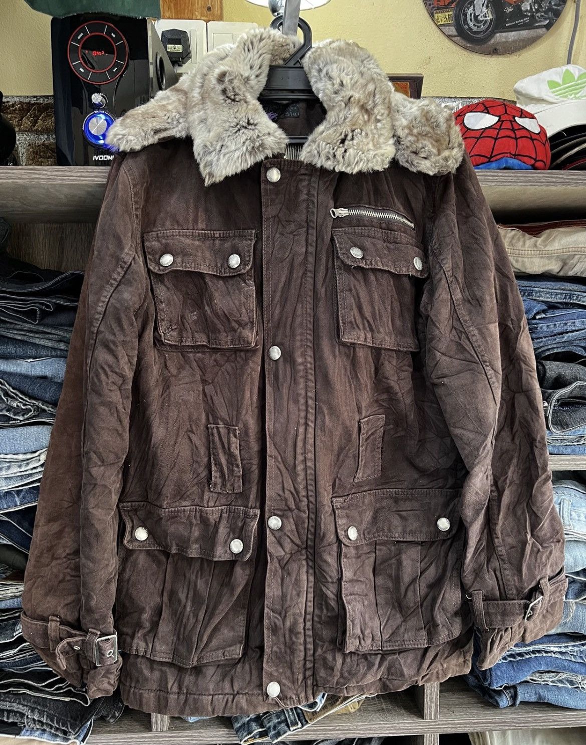 Japanese Brand 🔥Vintage Sisilly Sherpa Jackets Size US M / EU 48-50 / 2 - 2 Thumbnail