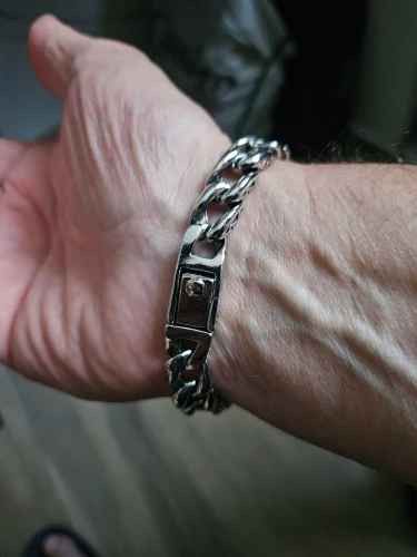 Vintage Miami Cuban Chain Bracelet Size ONE SIZE - 1 Thumbnail