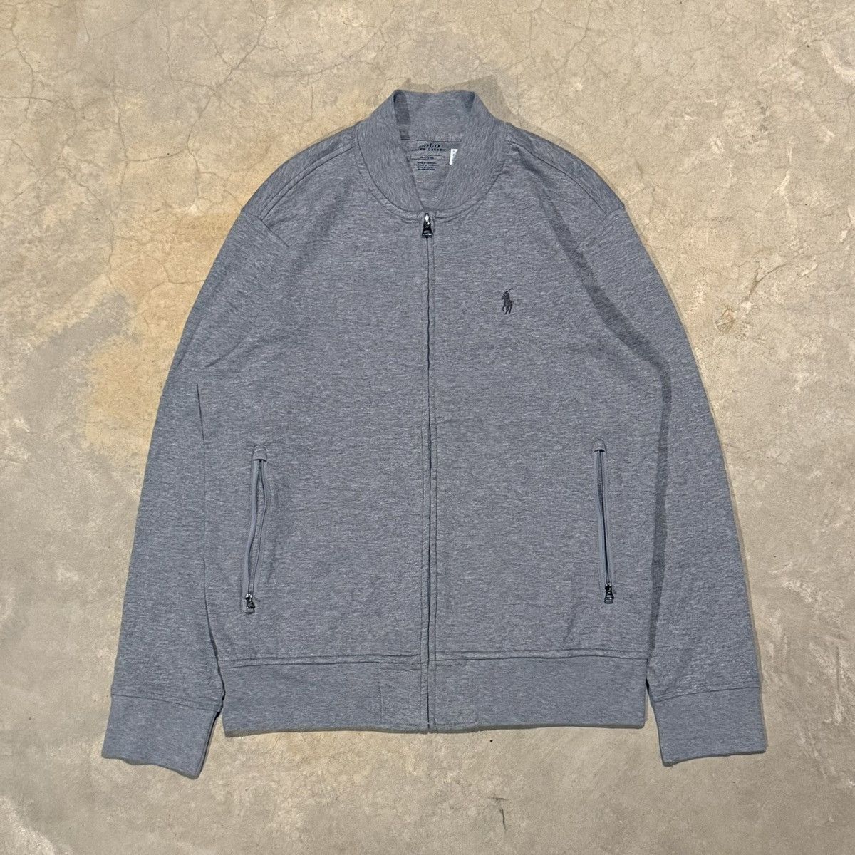 Polo Ralph Lauren Polo Ralph Lauren Zip Up Cotton Warmup Bomber Sweatshirt Size US M / EU 48-50 / 2 - 1 Thumbnail