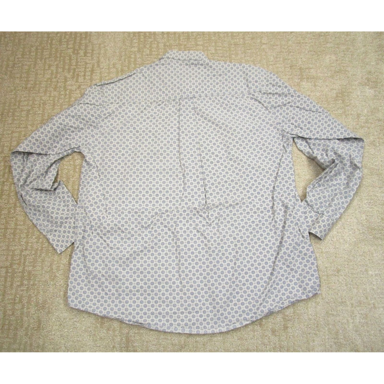 Vintage Cinch Shirt Men M Gray Geometric Western Long Sleeve Button Up Cowboy Size US M / EU 48-50 / 2 - 3 Thumbnail