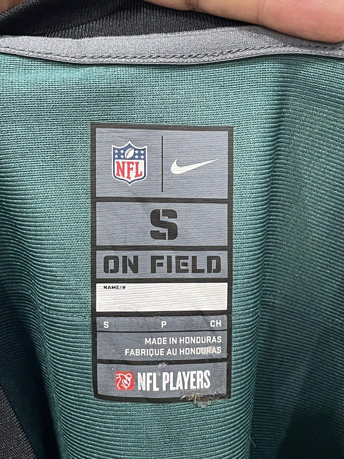 NFL Final Drop💥Philadelphia Eagles NFL Jersey Carson Wentz Size US S / EU 44-46 / 1 - 6 Thumbnail