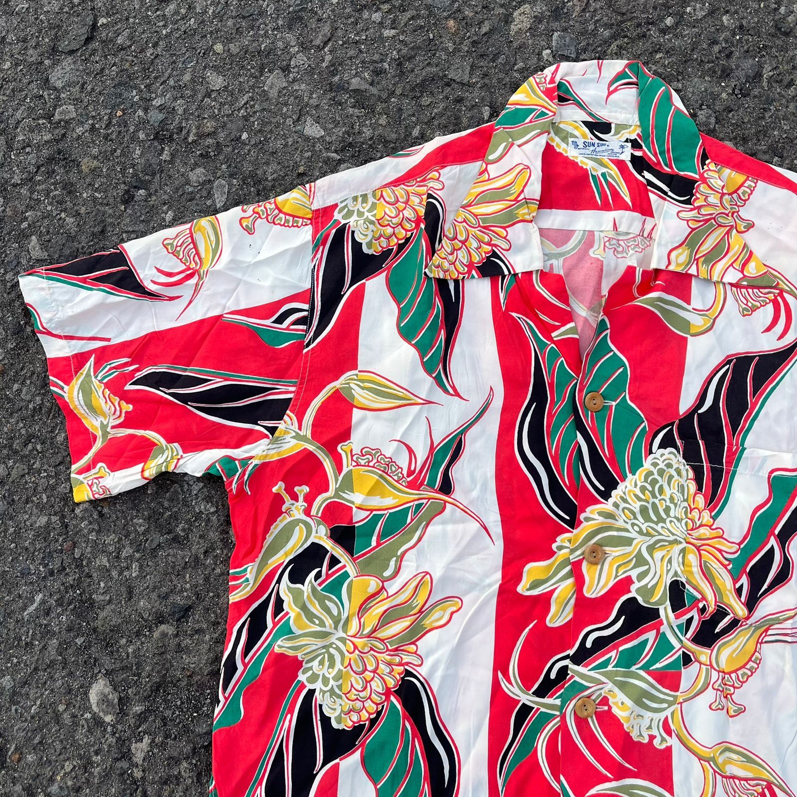 Sun Surf Sun Surf Toyo Enterprises Hawaiian Rayon Shirt Size US M / EU 48-50 / 2 - 2 Thumbnail
