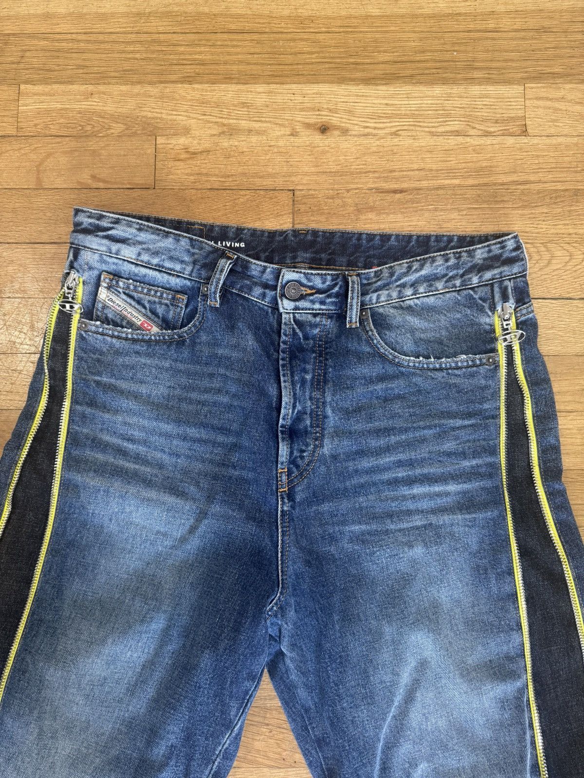 Diesel Diesel D rise Straight zipper jeans Size US 32 / EU 48 - 2 Thumbnail