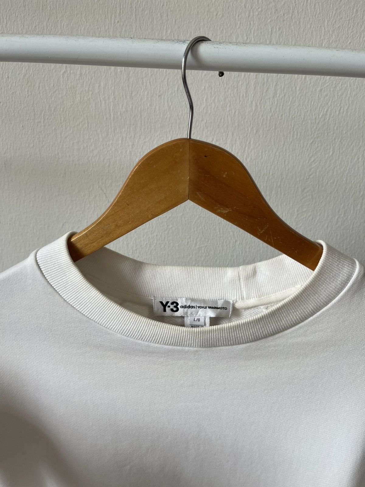Yohji Yamamoto Yohji Yamamoto Y-3 Signature Sweatshirt Size US L / EU 52-54 / 3 - 5 Thumbnail