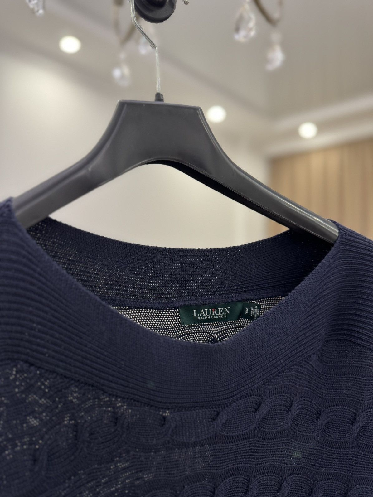 Ralph Lauren Ralph Lauren Cable Knit Stickad Top Blouse Sweater Size M / US 6-8 / IT 42-44 - 5 Thumbnail