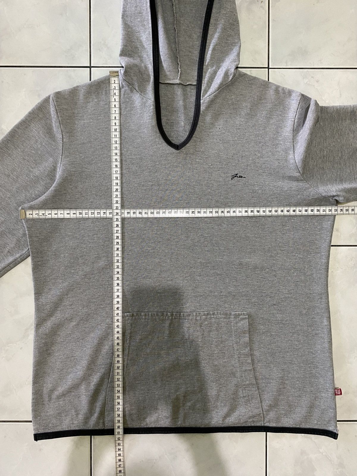 Japanese Brand Japanese Clean Aesthetic V-Neck Hoodie Essential Wear Style Size US L / EU 52-54 / 3 - 15 Thumbnail