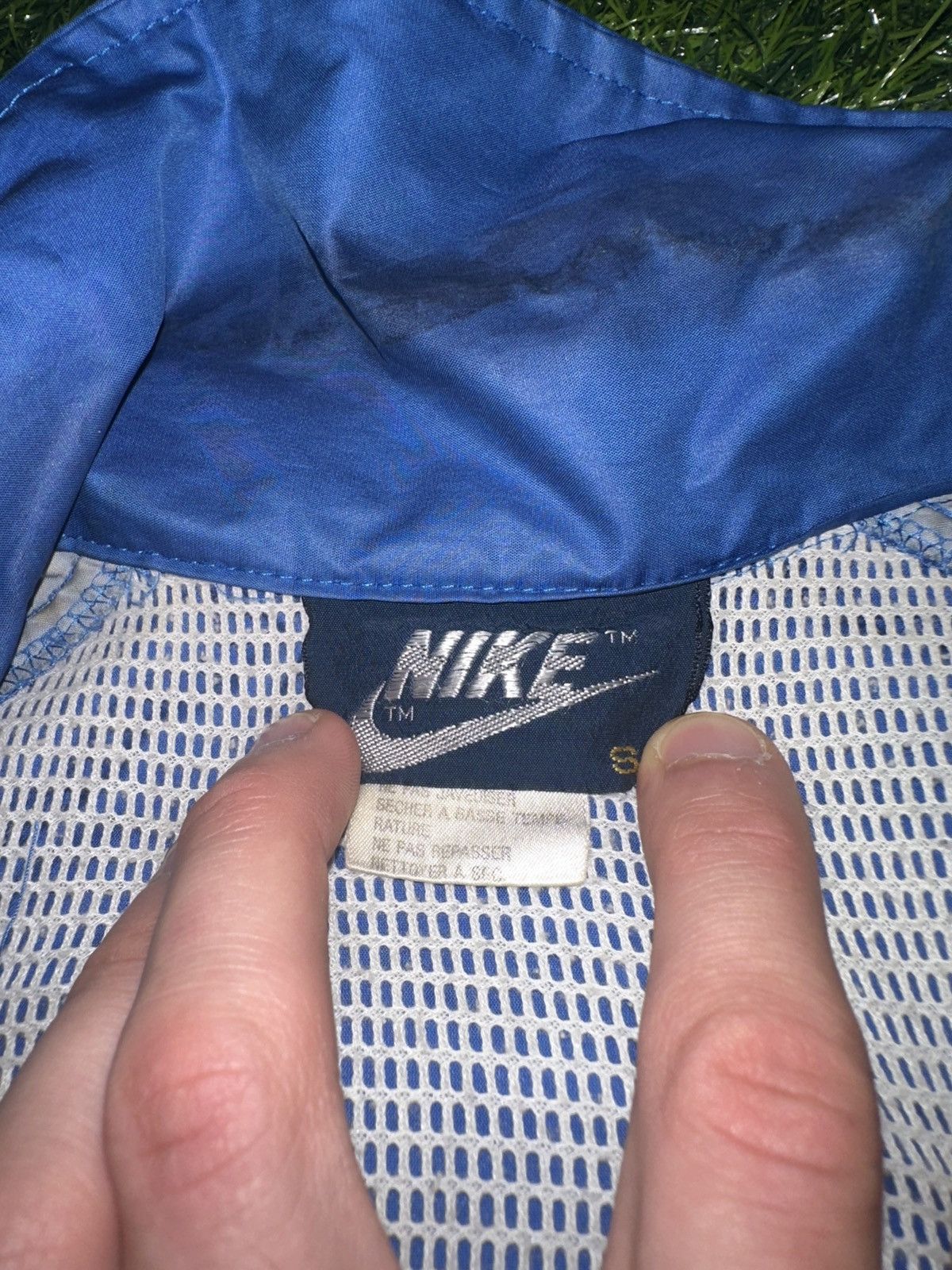 Nike Vintage nike blue tag athletic track jacket size small Size US S / EU 44-46 / 1 - 4 Thumbnail