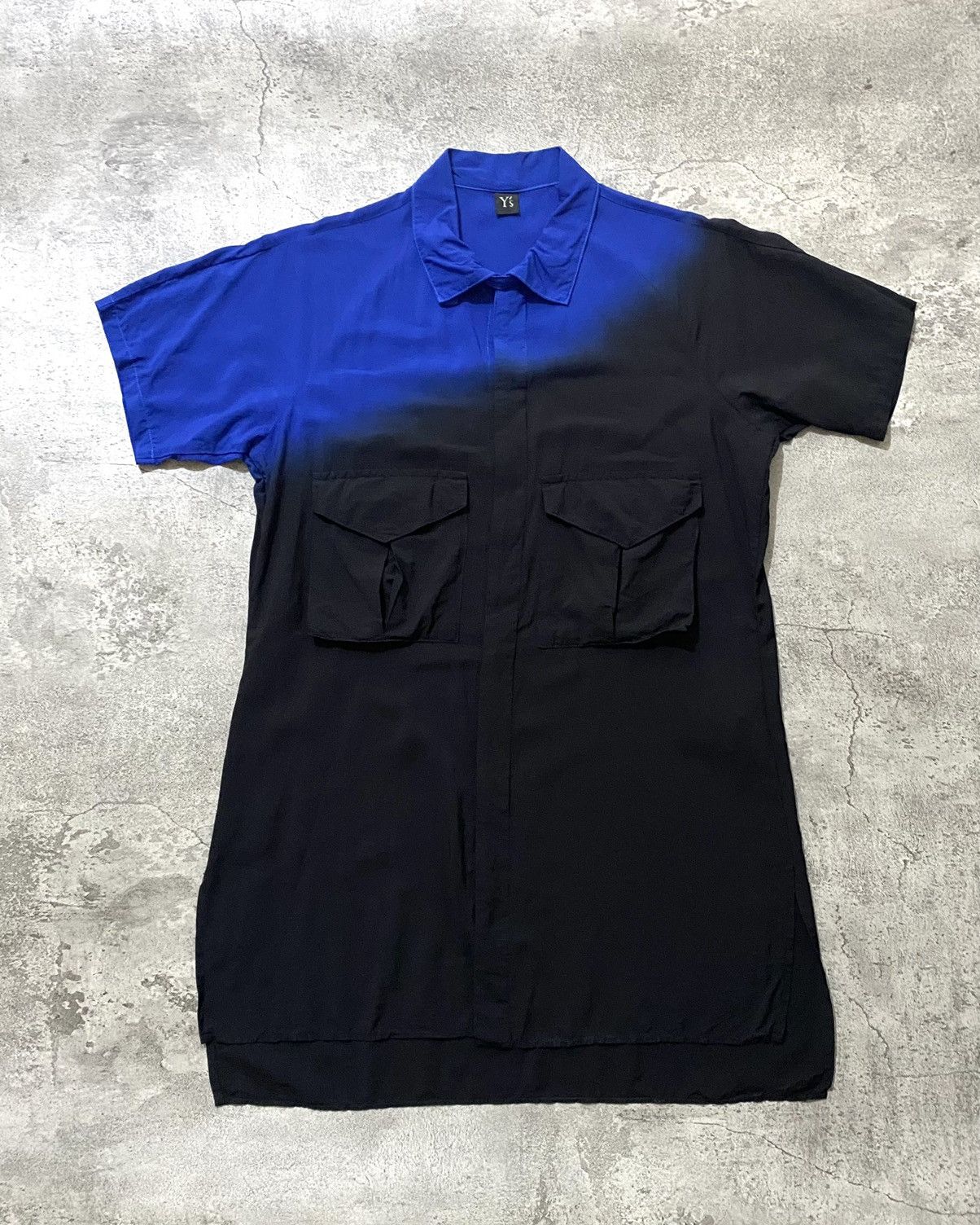 Yohji Yamamoto Y's Yohji Yamamoto gradation pocket shirt Size US M / EU 48-50 / 2 - 1 Thumbnail