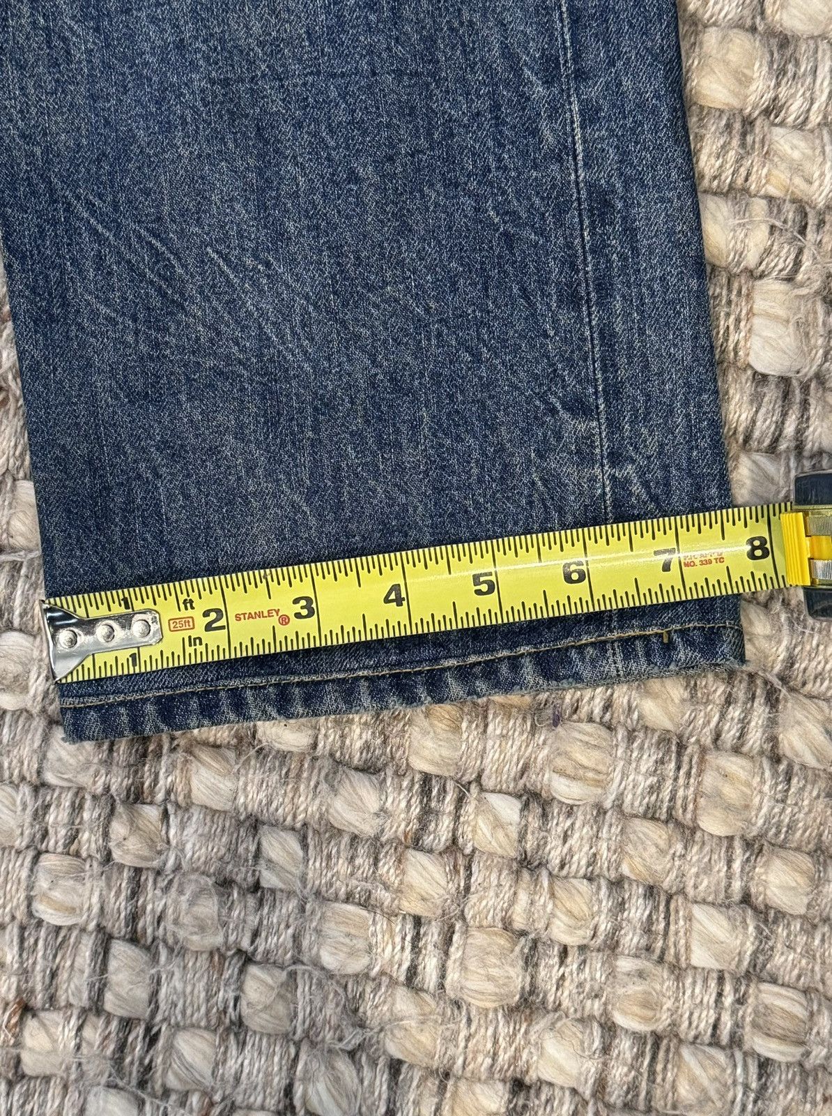 RRL Ralph Lauren × Vintage Vintage light wash RRL slim-fit Selvedge denim jeans Size US 31 - 4 Thumbnail