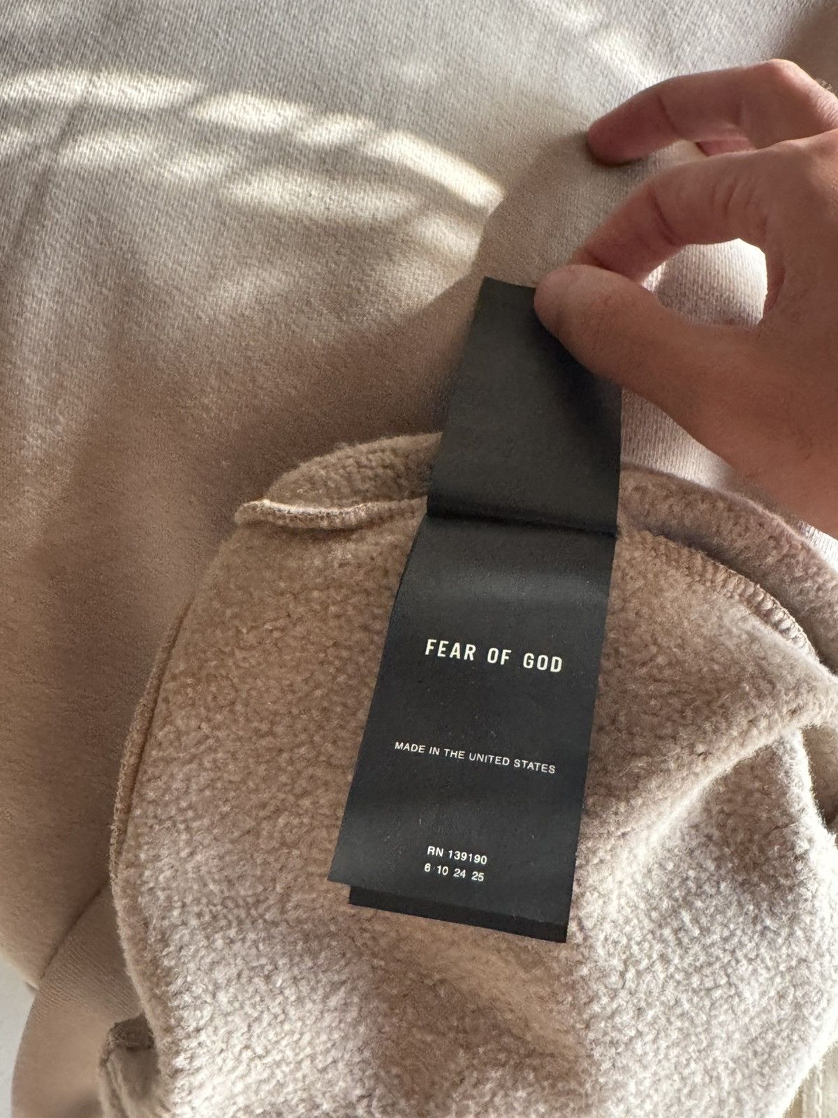 Fear of God SET Fear Of God Eternal Sweats & Hoodie Size US 32 / EU 48 - 18 Thumbnail