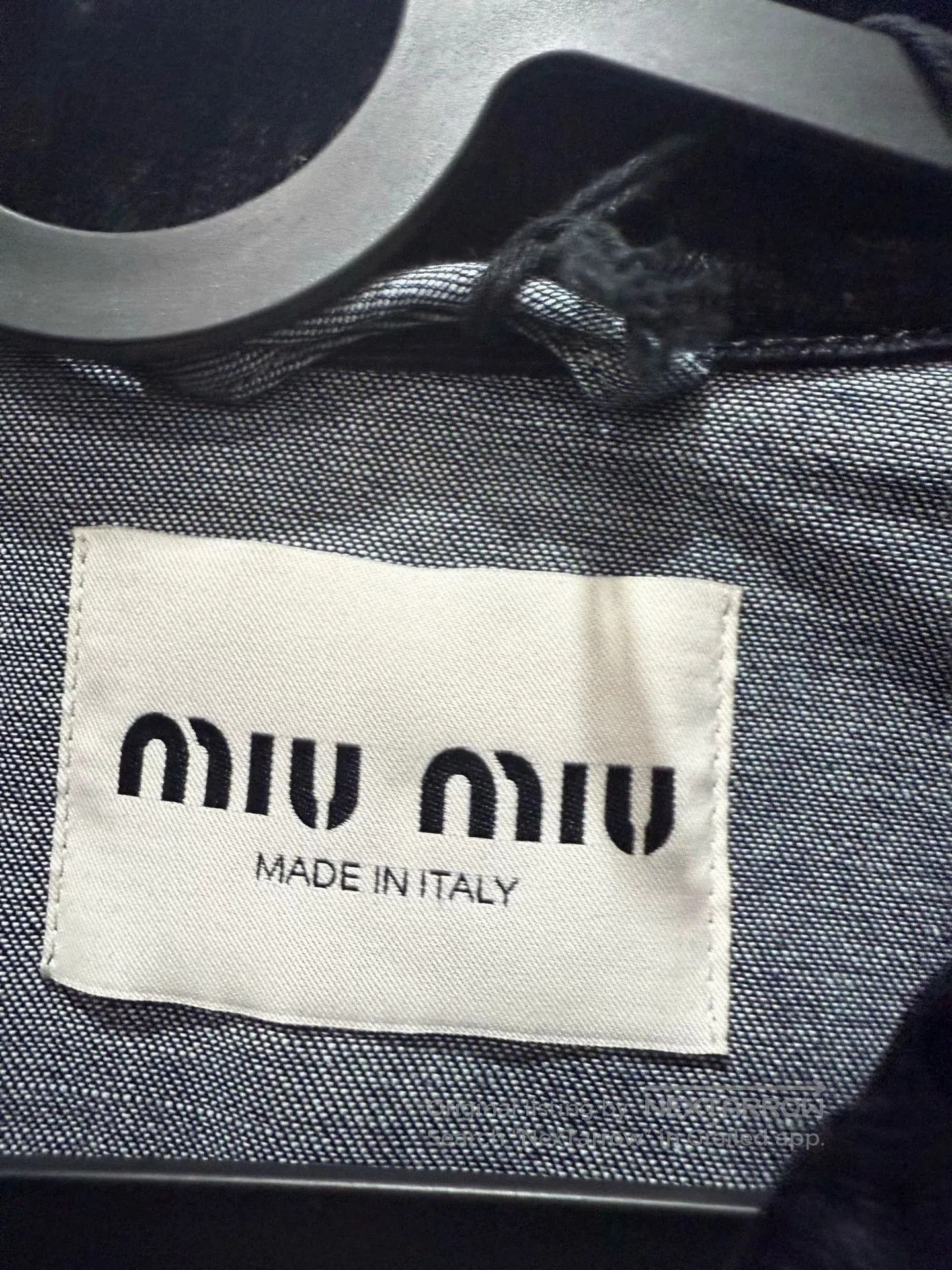Miu Miu MiuMiu Flocked Short Coat. Size XS / US 0-2 / IT 36-38 - 2 Thumbnail