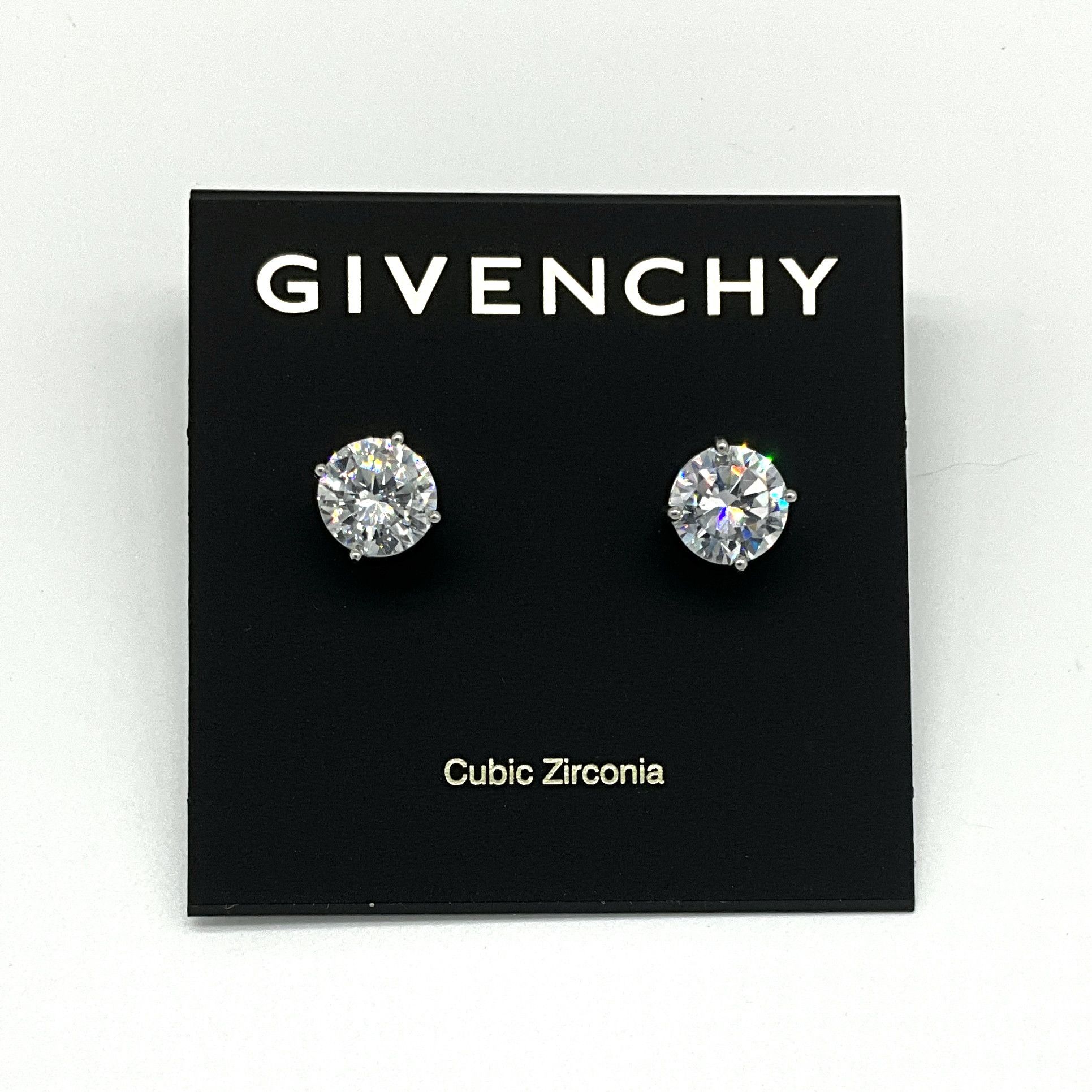 Givenchy crystal studs earrings